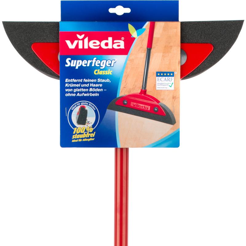 VILEDA Besen Superfeger Classic mit Teleskopstiel