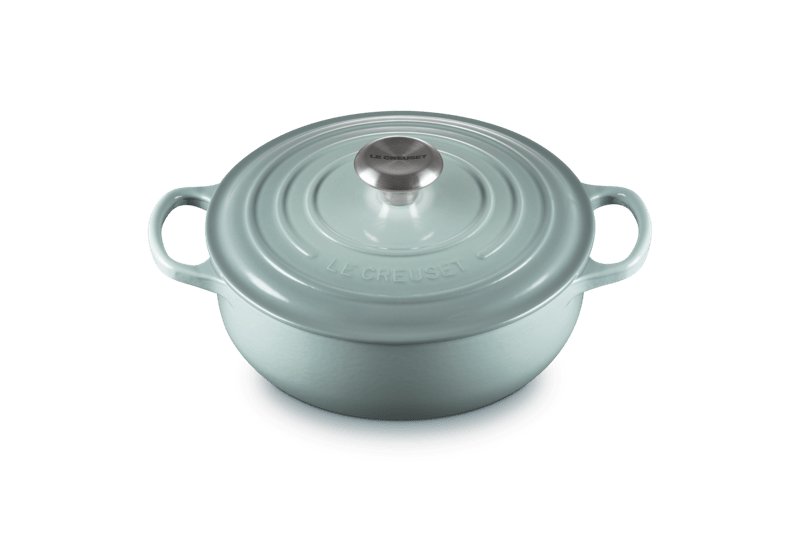 Le Creuset Sauteuse Signature 24 cm Sea Salt
