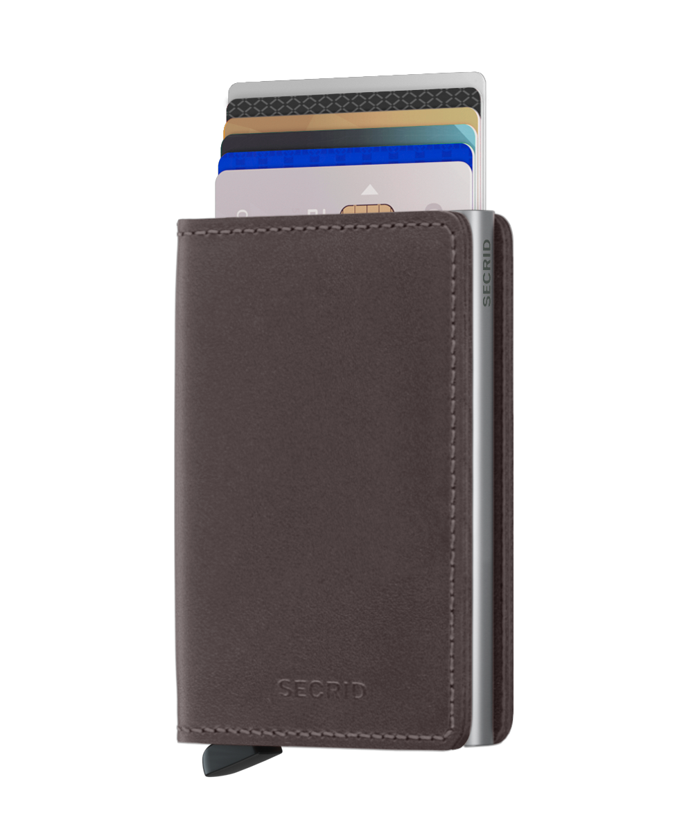 Secrid Slimwallet Original Dark Brown