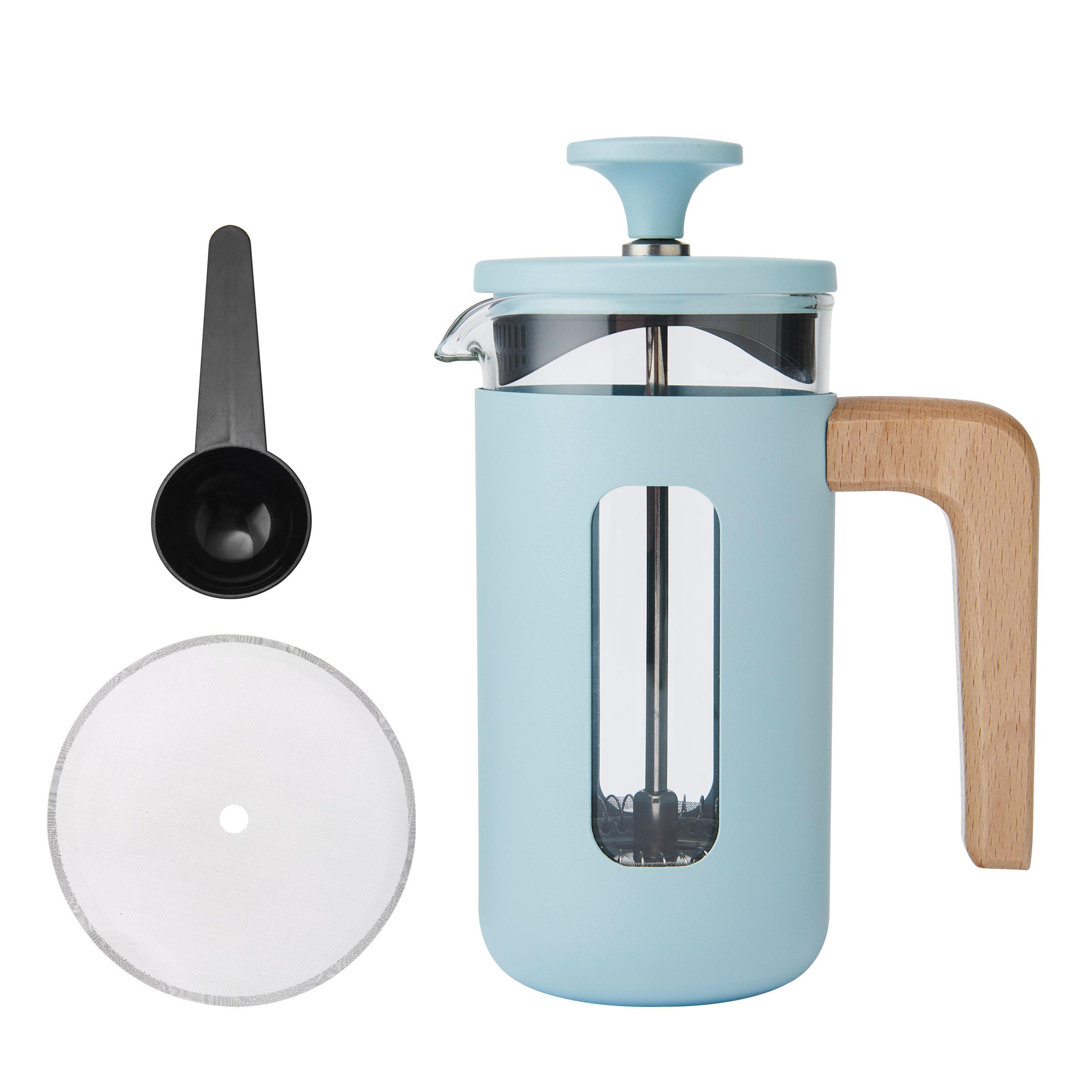 LA CAFETIÈRE Kaffeebereiter "Pisa" 3 Tassen 350 ml sky blue