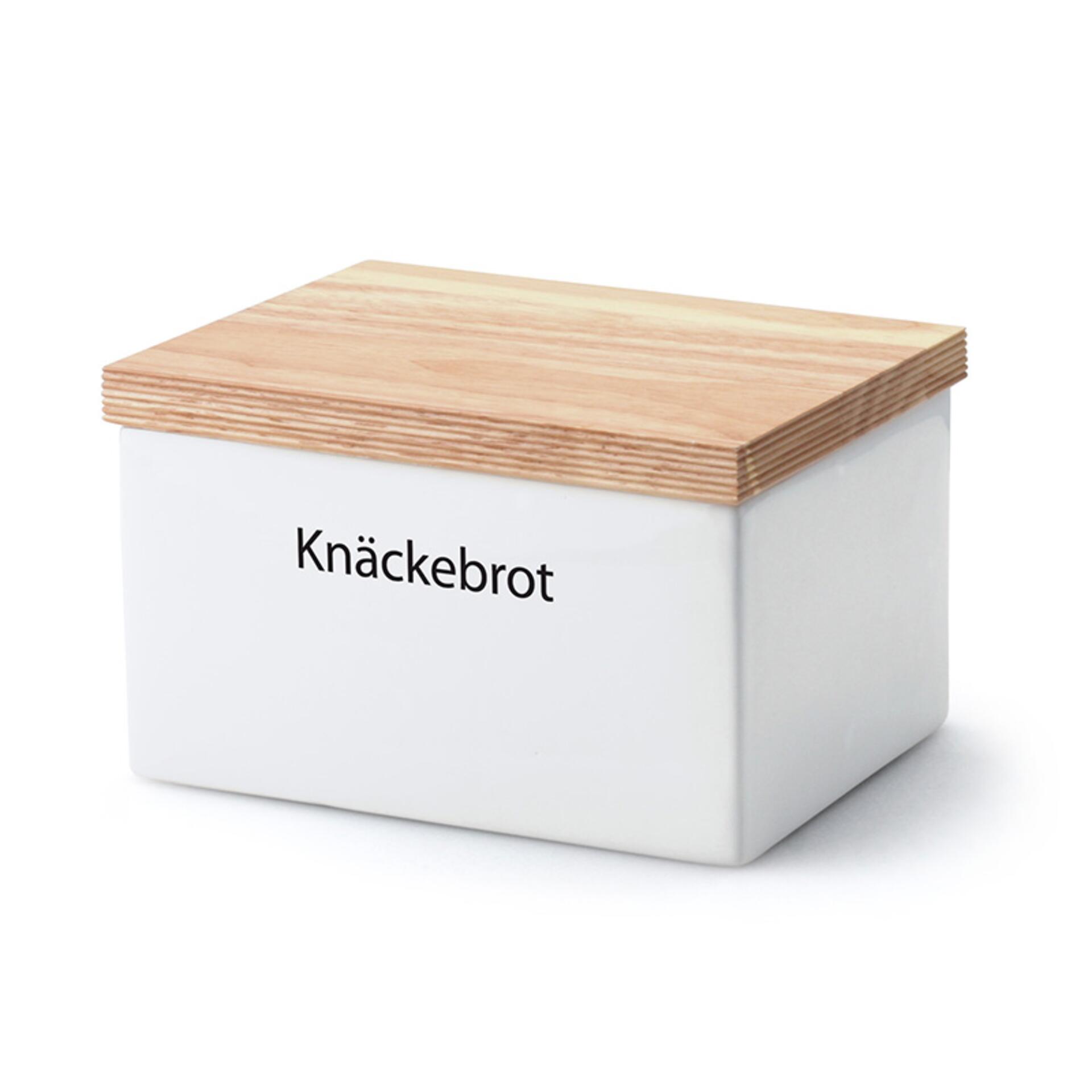 Continenta Vorratsdose mit Holzdeckel 17,5 x 13,5 x 11 cm Continenta Vorratsdose mit Holzdeckel 17,5 x 13,5 x 11 cm