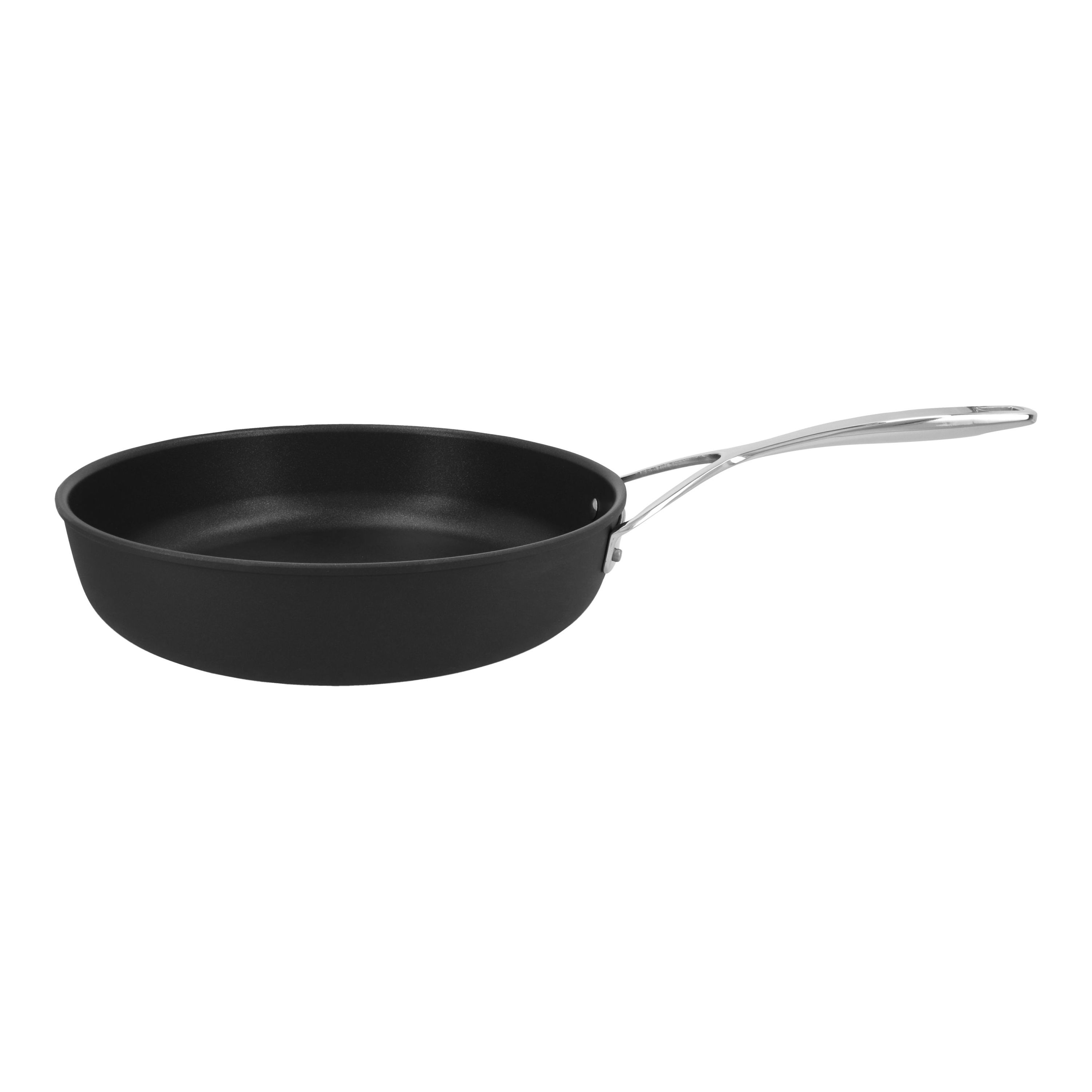 Demeyere Alu Pro 5 Bratpfanne hoch 28 cm, Aluminium, Silber-Schwarz