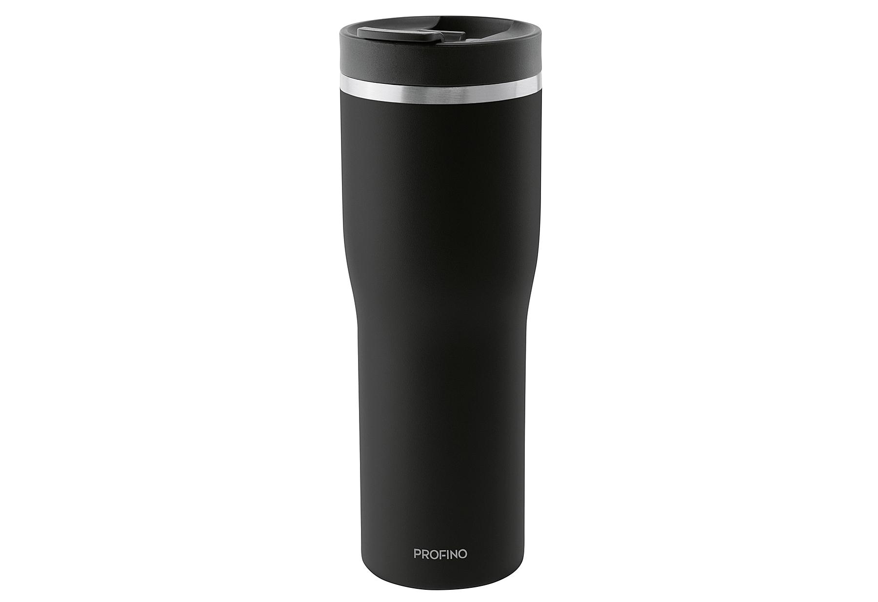 PROFINO Kaffeebecher BARISTA, 500 ml, Schwarz