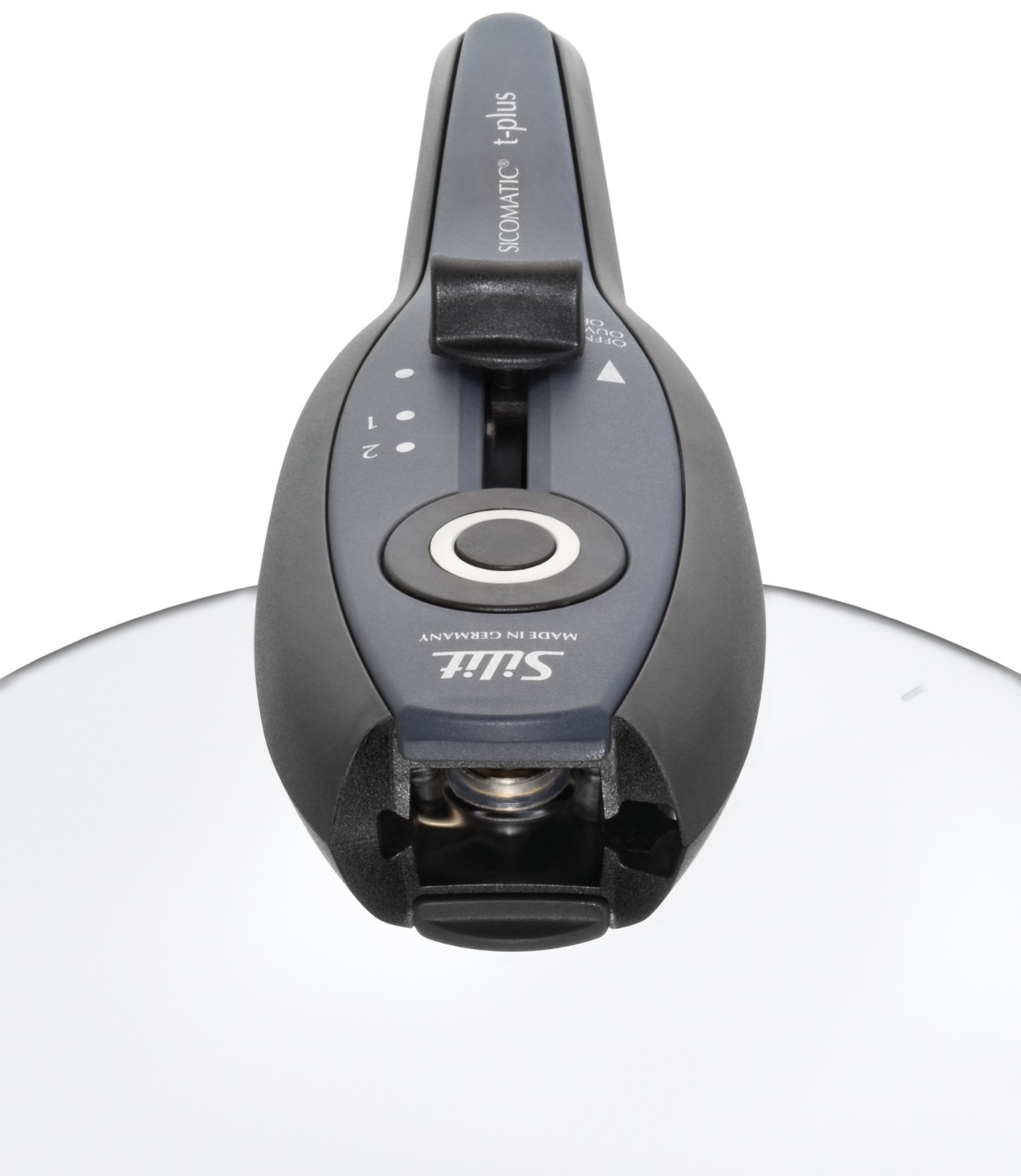 SILIT Druckanzeiger-Garnitur Sicomatic t-plus schwarz