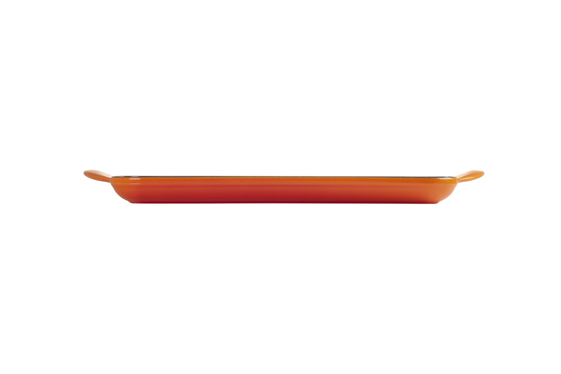 Le Creuset Grillplatte Rechteckig 32 cm Ofenrot