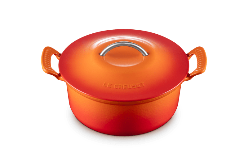 Le Creuset Bräter rund Modern Heritage 26 cm Ofenrot