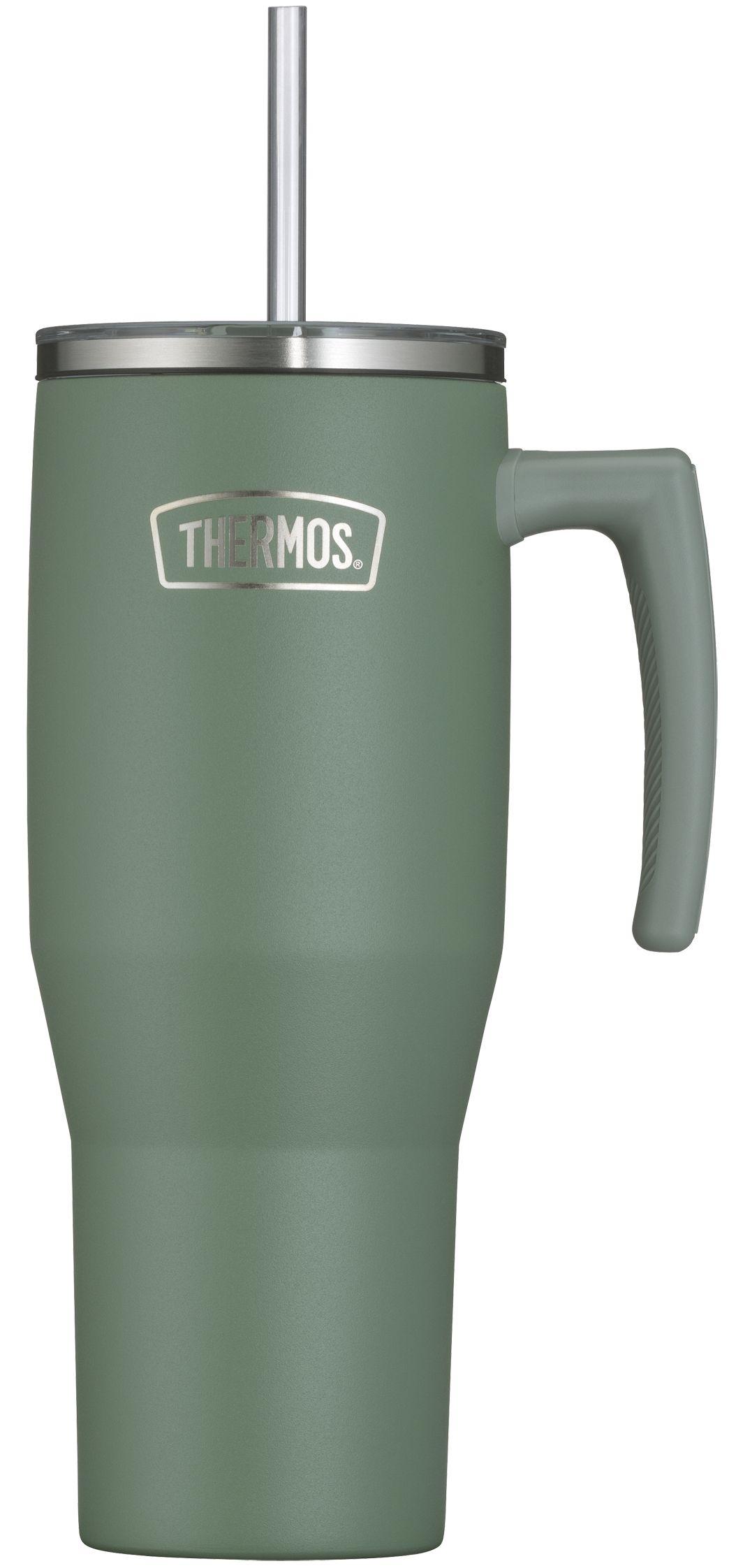 THERMOS Isolier-Trinkbecher "RS" Ø 6.7 cm 1.1 l green mat