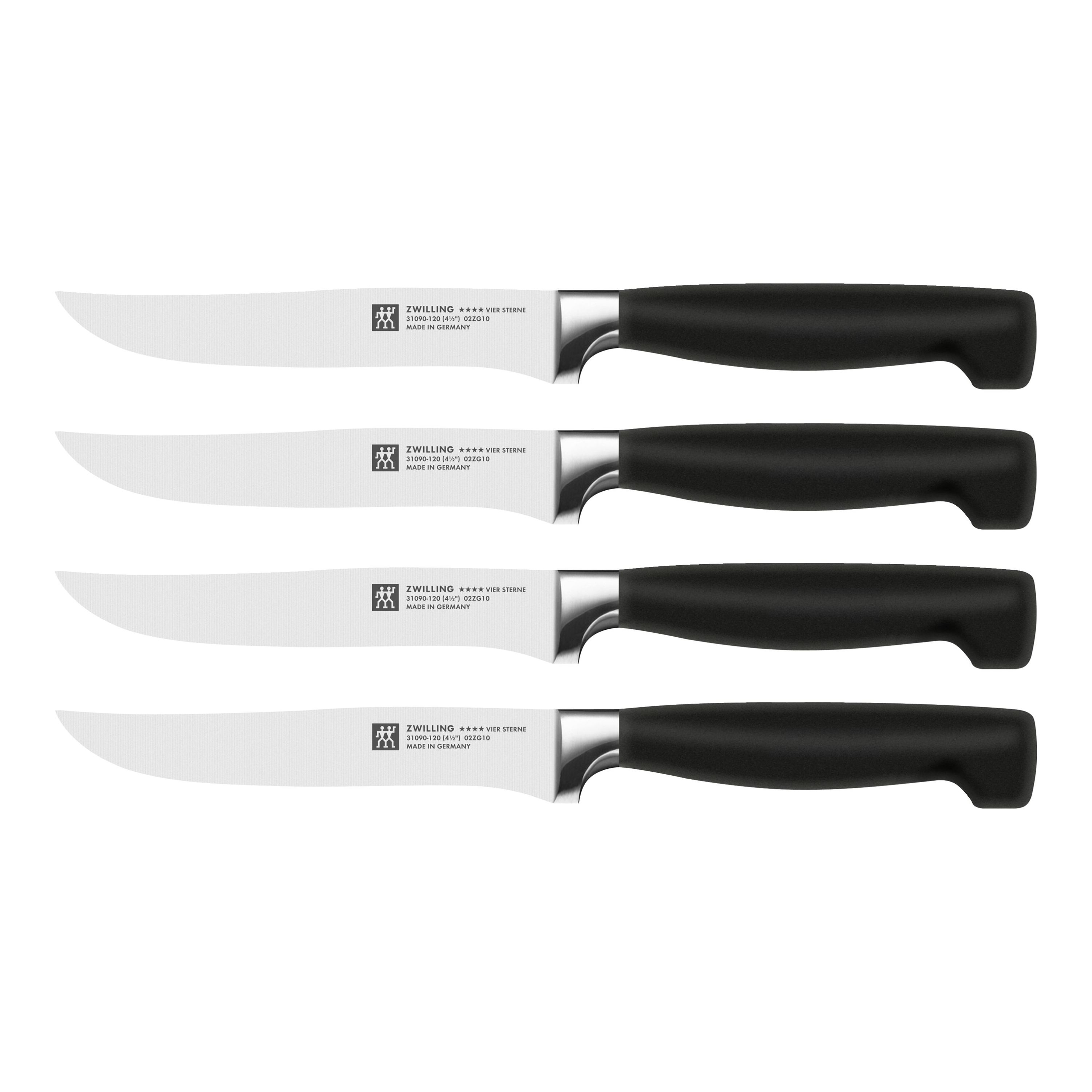 ZWILLING **** VIER STERNE Steakmesserset 4-tlg