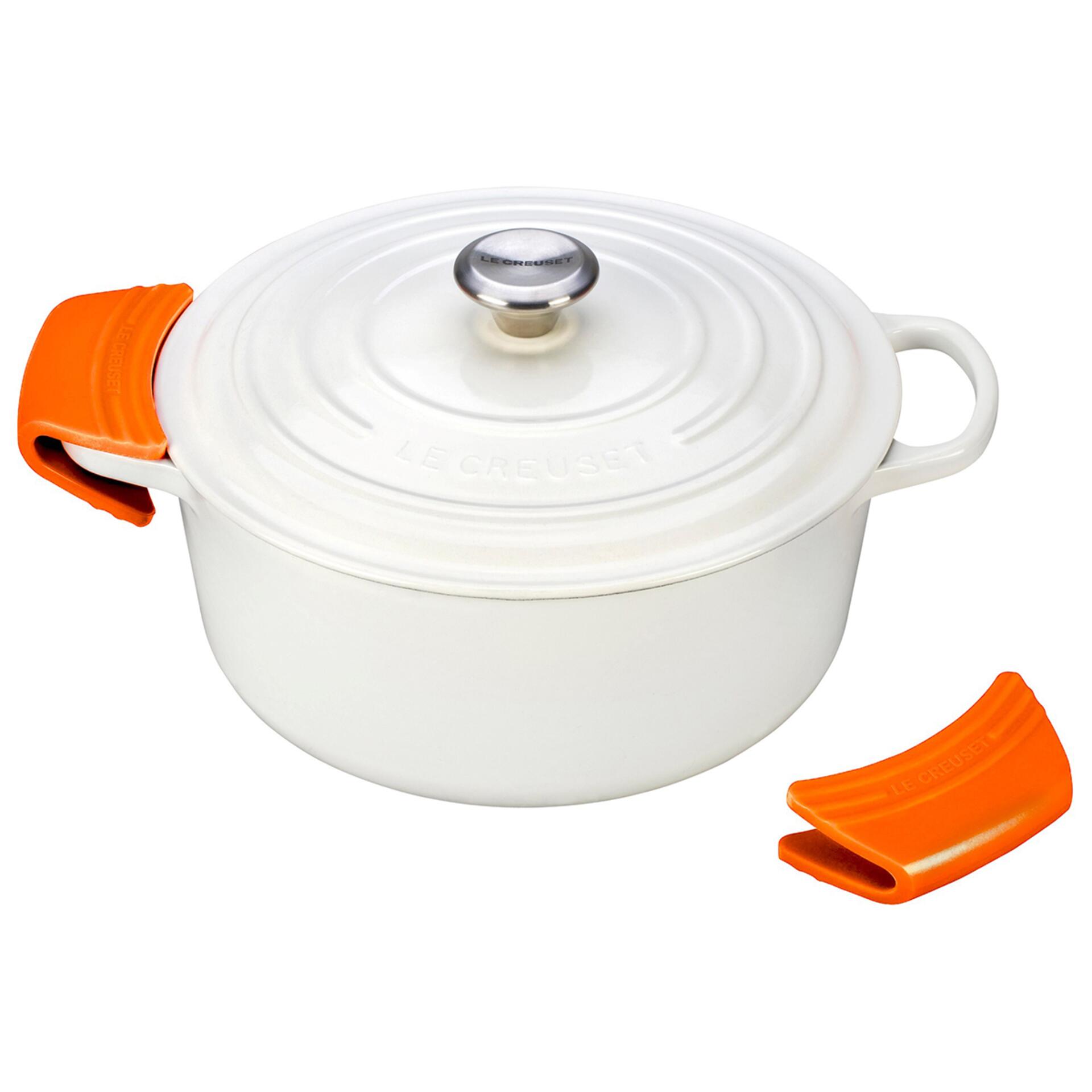 Le Creuset Silikon-Griffschutz (2er-Set) Ofenrot