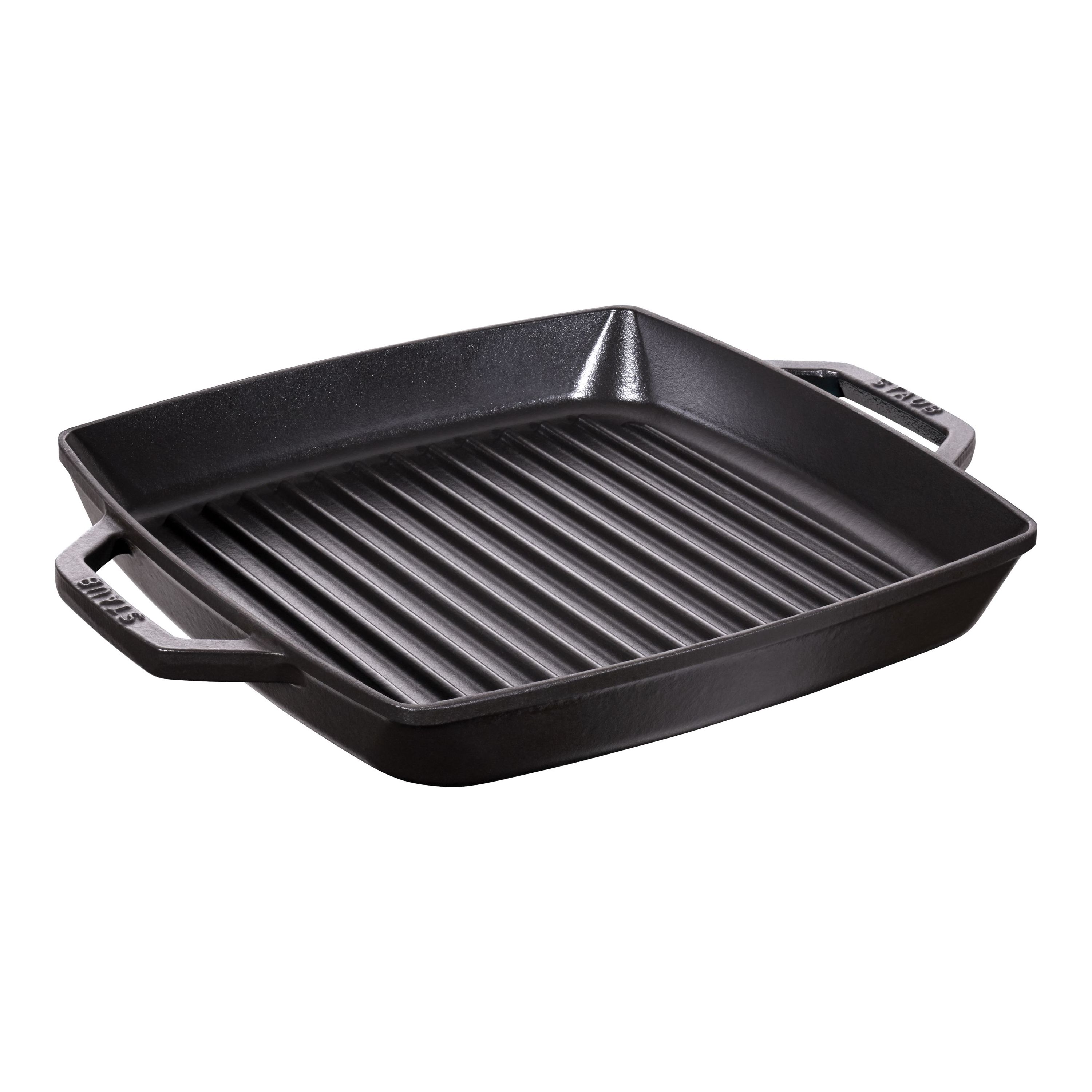 Staub Grill Pans Grillpfanne 28 cm, Gusseisen, Schwarz Staub Grill Pans Grillpfanne 28 cm, Gusseisen, Schwarz
