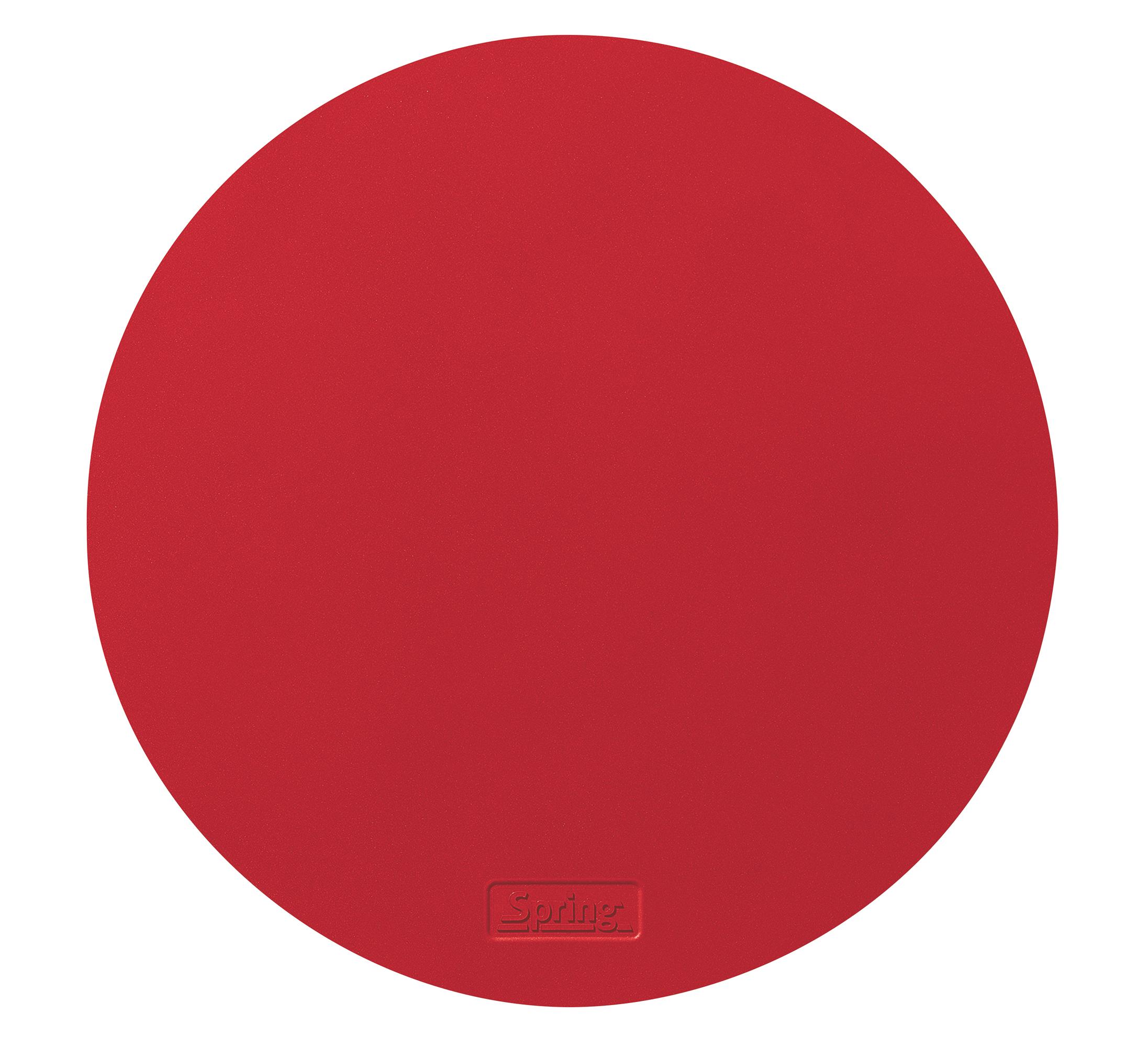 SPRING Schutzmatte für Induktion 22 cm, 2er-Set, rot