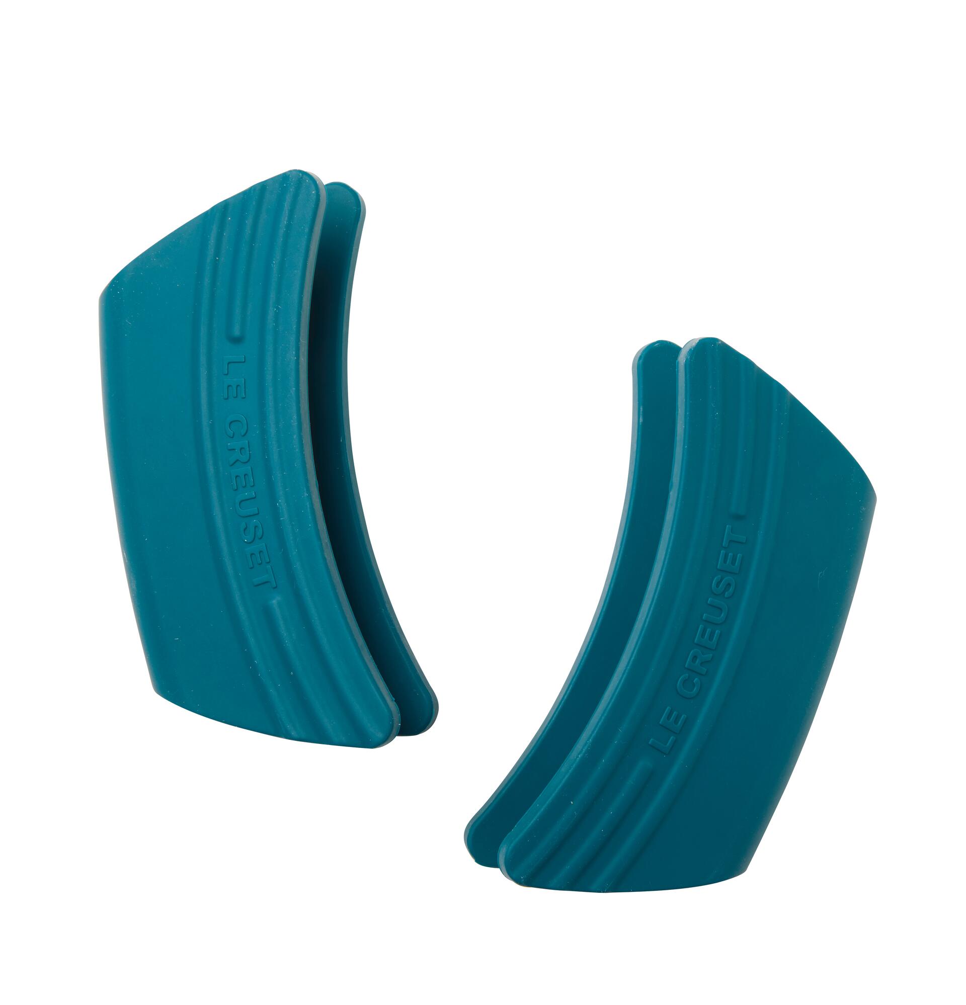 Le Creuset Silikon-Griffschutz (2er-Set) Deep teal