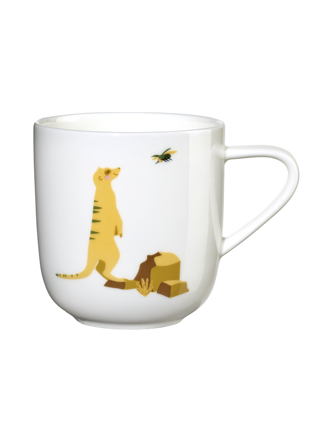 ASA kids Henkelbecher, Erdmännchen Elvis Motiv glänzend