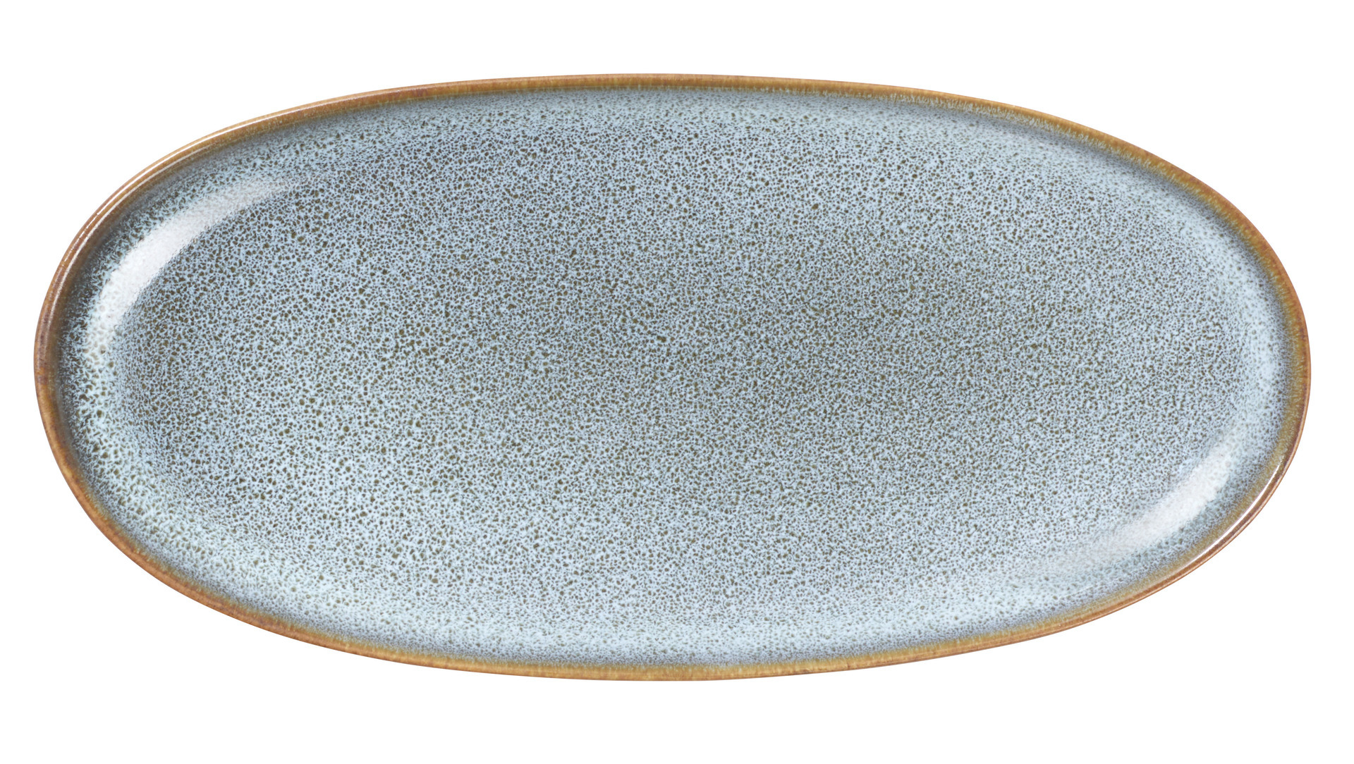 ASA saisons Aperitifteller, oval, denim blau