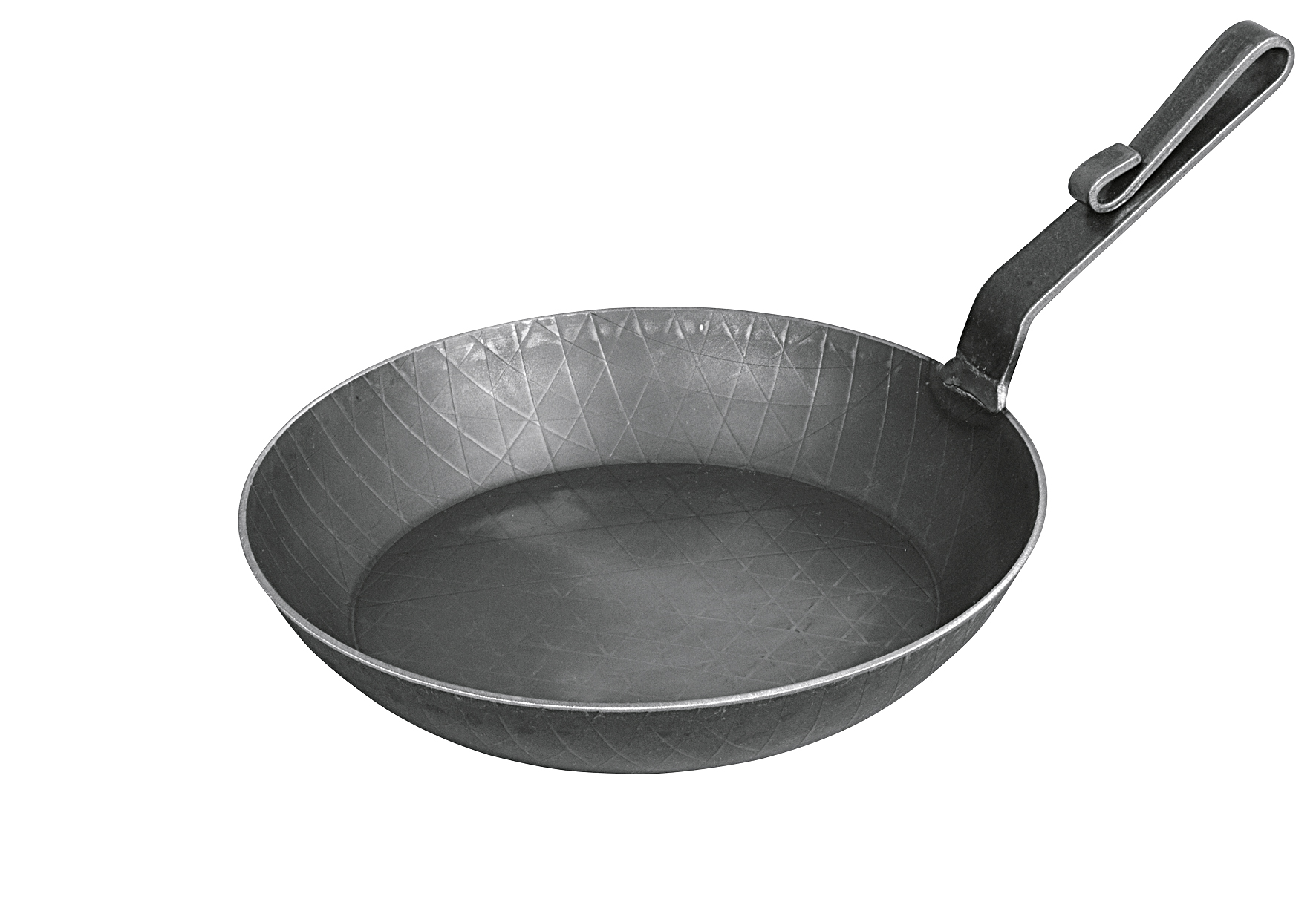 TURK Servierpfanne schmiedeeisern Ø24cm mit gebogenem Stiel und hohem Rand schwarz TURK Servierpfanne schmiedeeisern Ø24cm mit gebogenem Stiel und hohem Rand schwarz