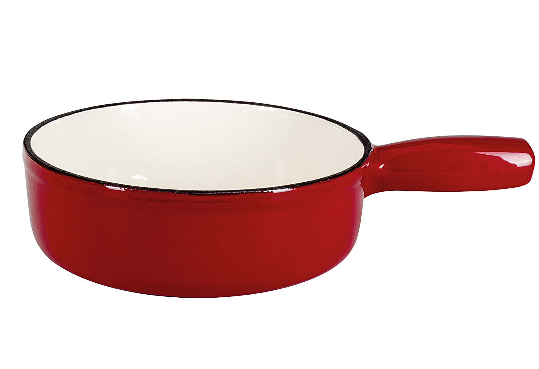NOUVEL Gusscaquelon ø22cm rot/weiss NOUVEL Gusscaquelon ø22cm rot/weiss