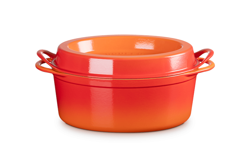 Le Creuset Bräter Doufeu 32 cm Ofenrot 7,2 L