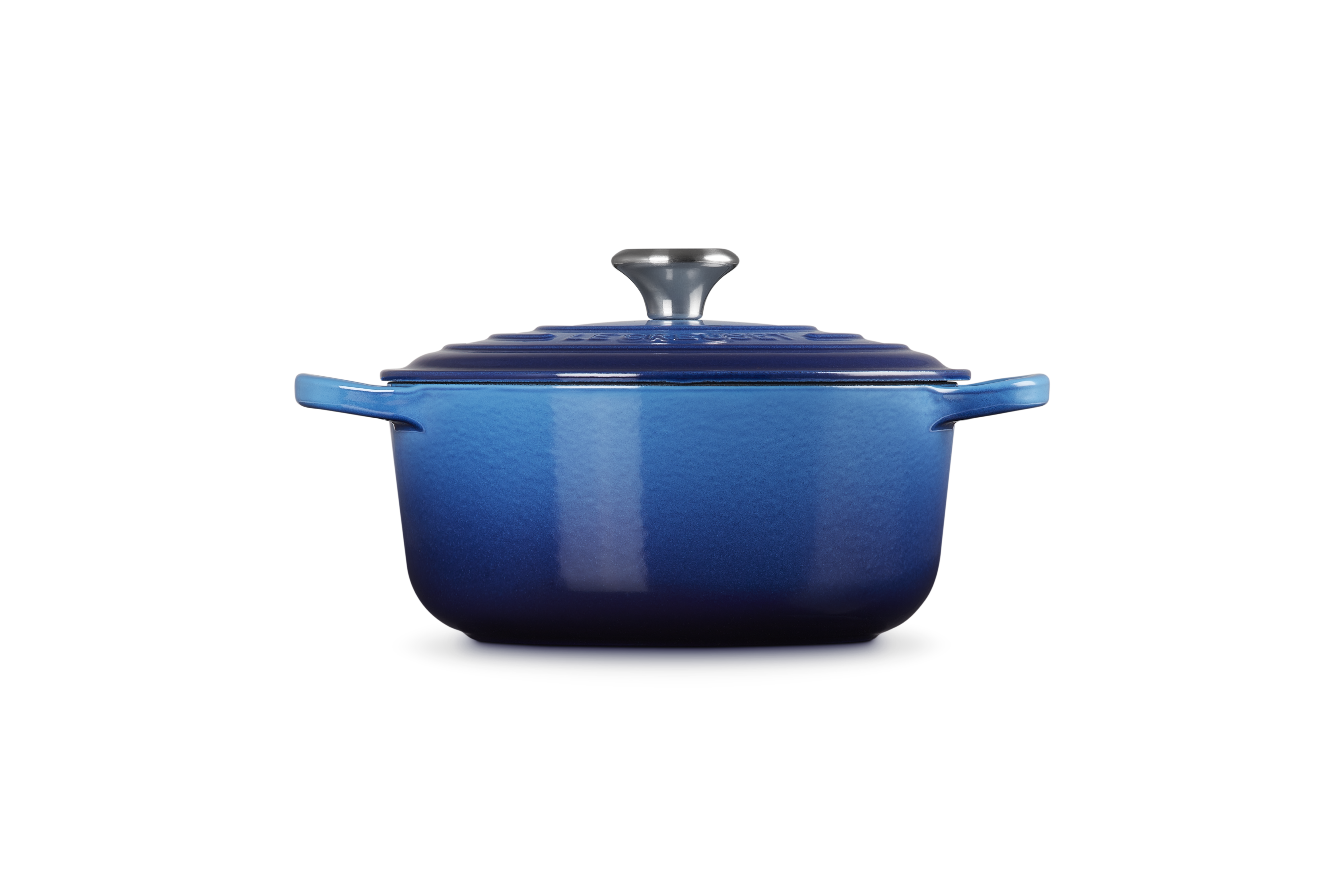 Le Creuset BRÄTER RUND SIGNATURE 20 CM AZURE Le Creuset BRÄTER RUND SIGNATURE 20 CM AZURE