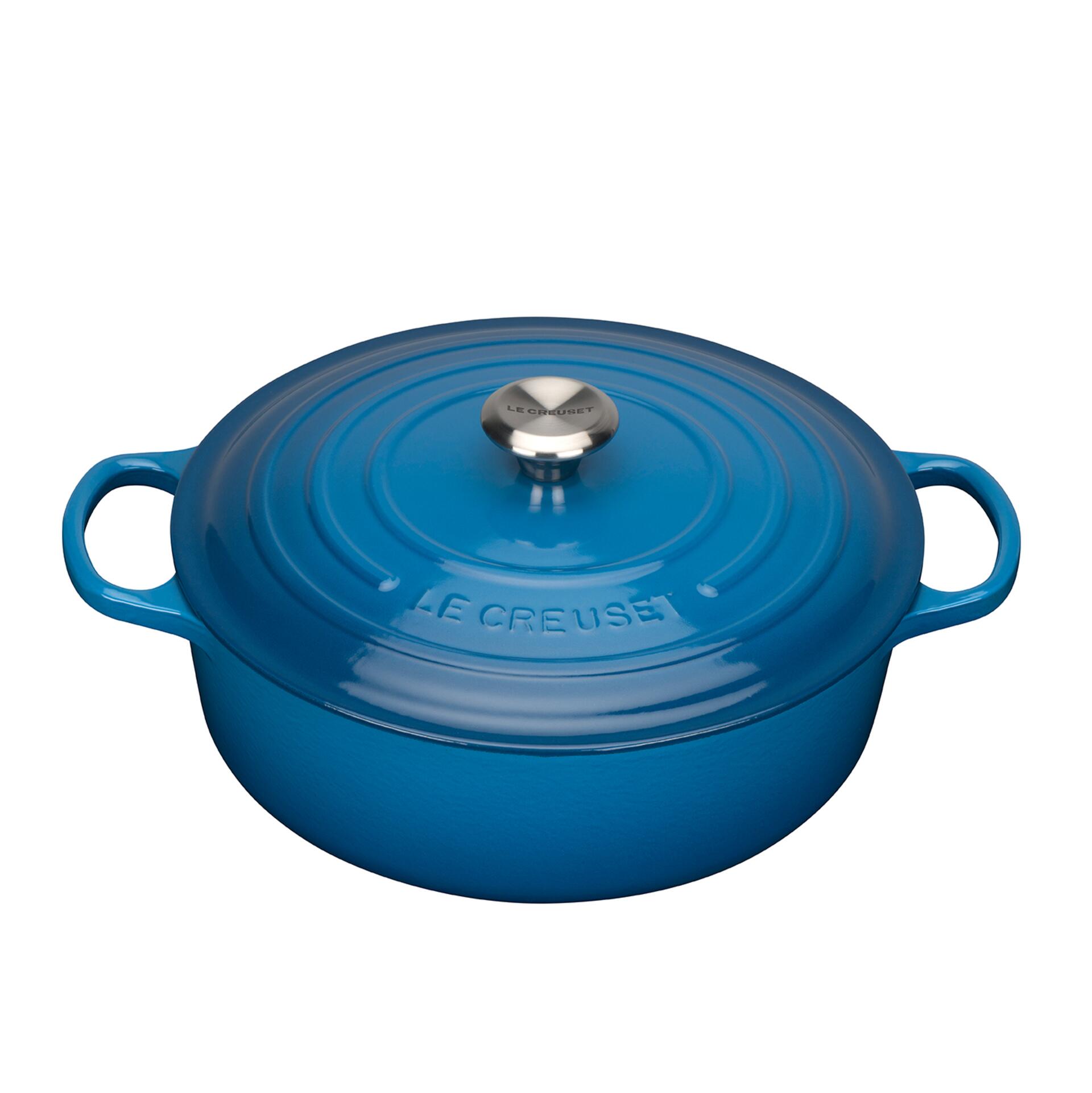 Le Creuset Gourmet-Bräter Signature 30 cm rund Marseille 6,2 L