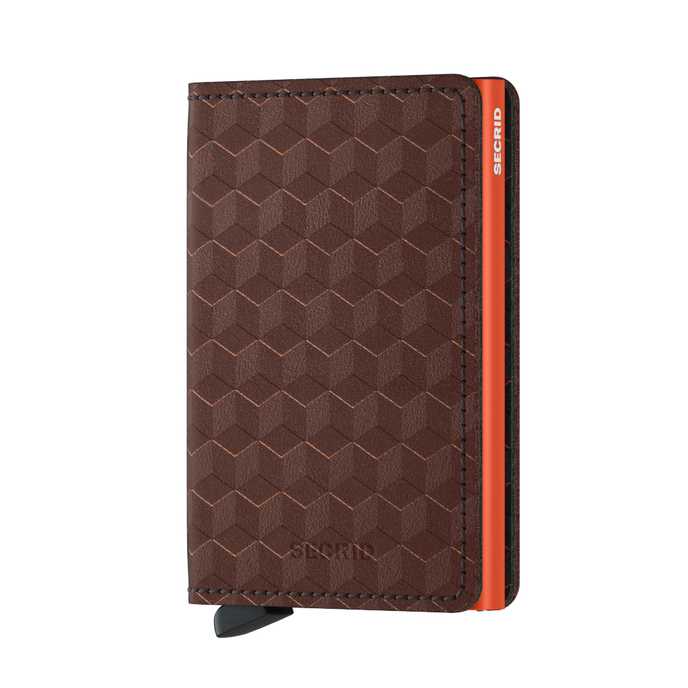 Secrid Slimwallet Optical Brown-Orange