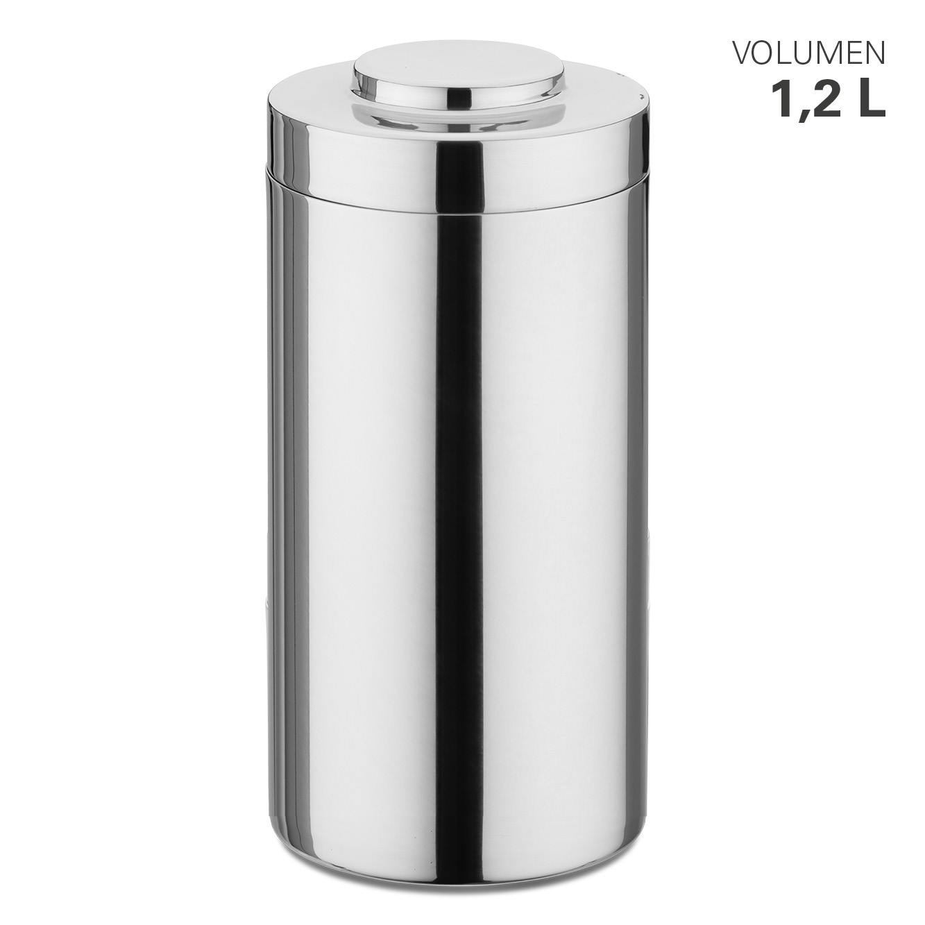 Weis Vorratsdose aus Edelstahl 1250 ml