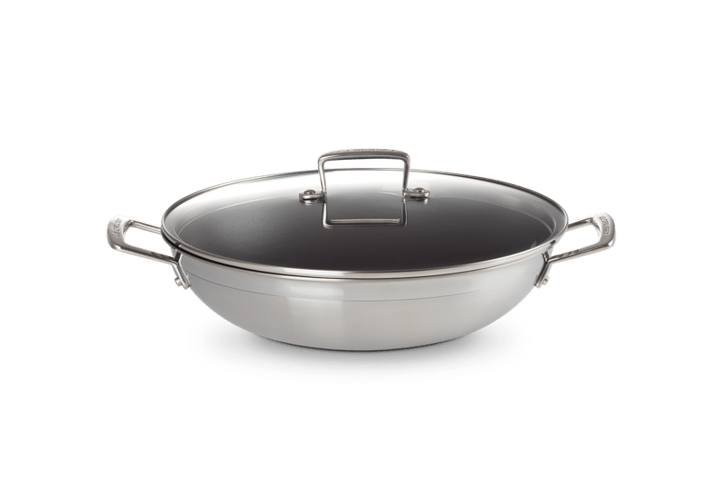 Le Creuset 3-ply Wok 30 cm antihaft