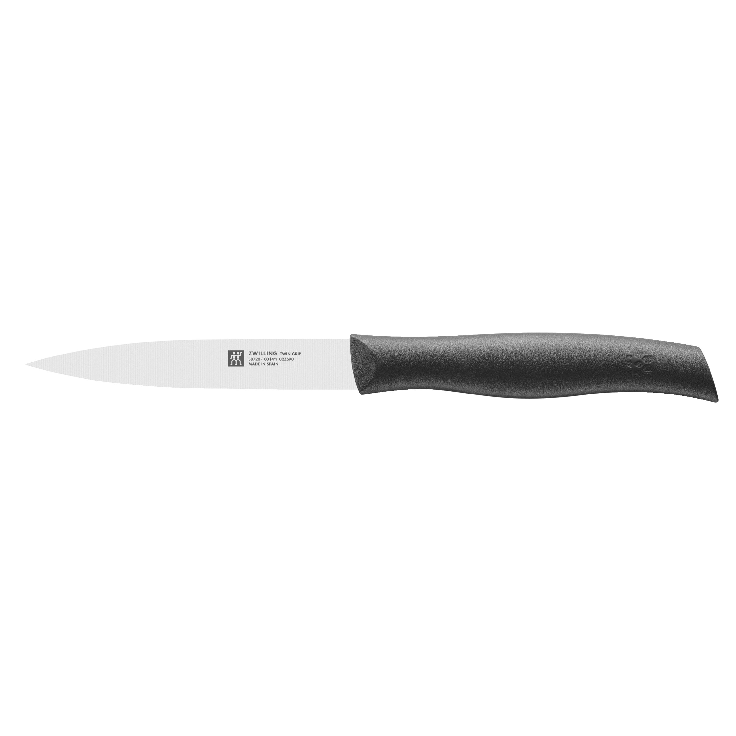 ZWILLING TWIN Grip Spick & Garniermesser 10 cm, Schwarz