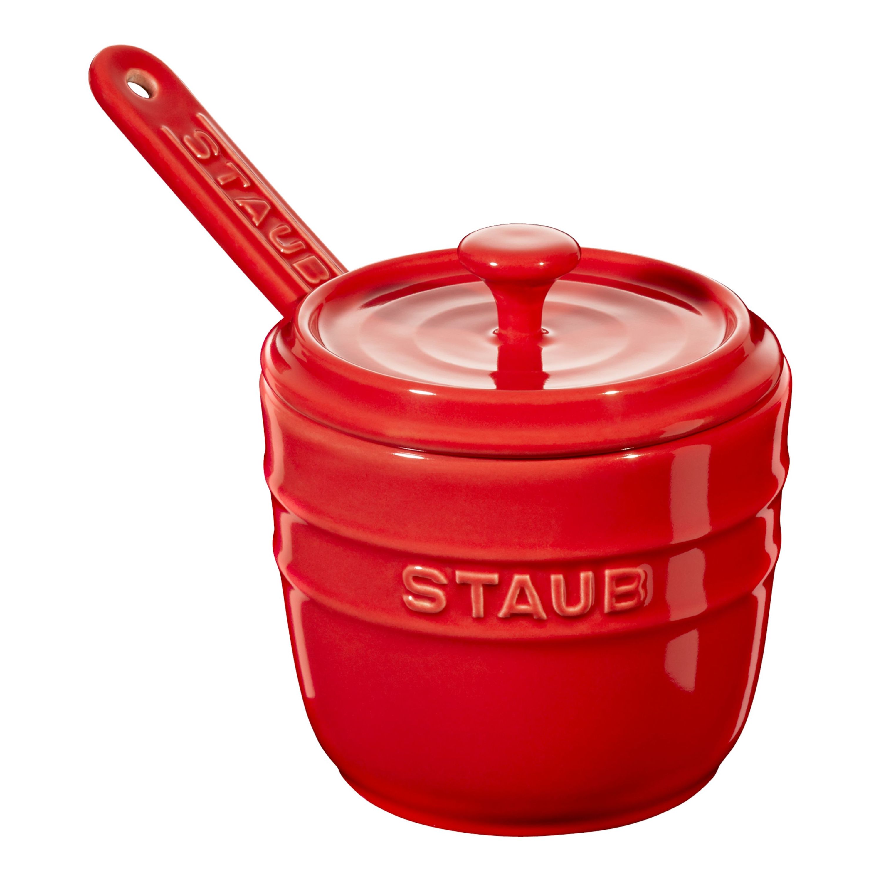 Staub Ceramique Zuckerdose 9 cm, Keramik, Kirsch-Rot