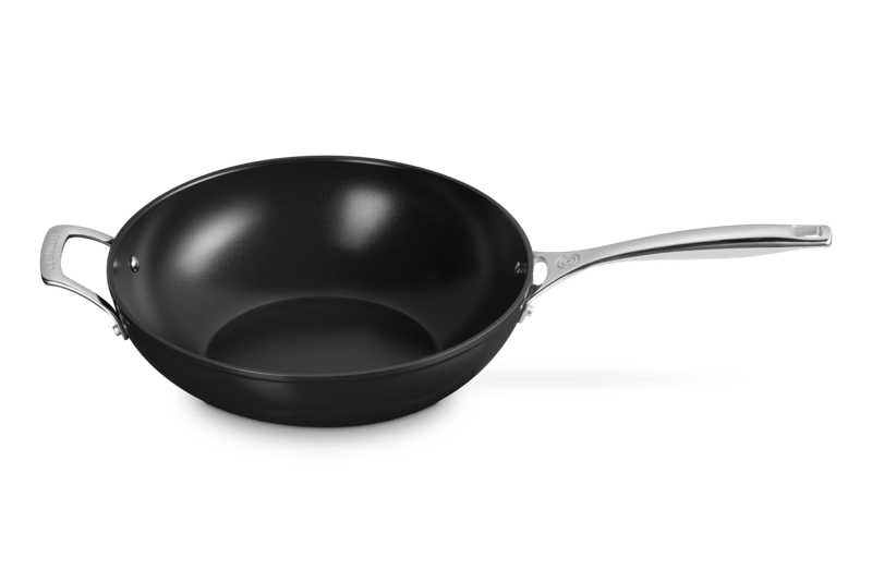 Le Creuset Essential Keramik-Antihaft Wok-Pfanne 30 cm Mit Ge