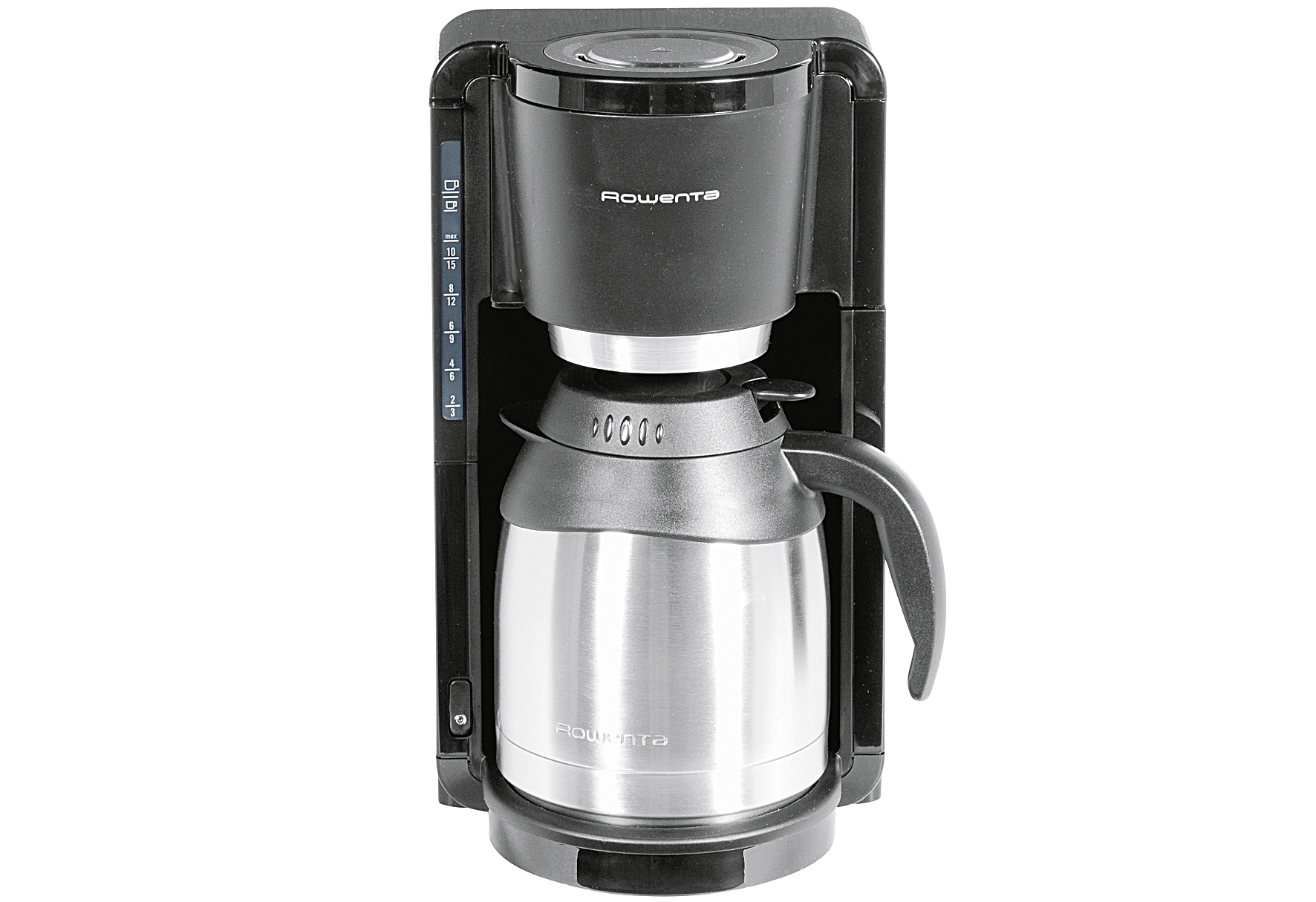ROWENTA Kaffeemaschine CT 3818 Edelstahlkanne 10 Tassen 800 Watt schwarz  ROWENTA Kaffeemaschine CT 3818 Edelstahlkanne 10 Tassen 800 Watt schwarz