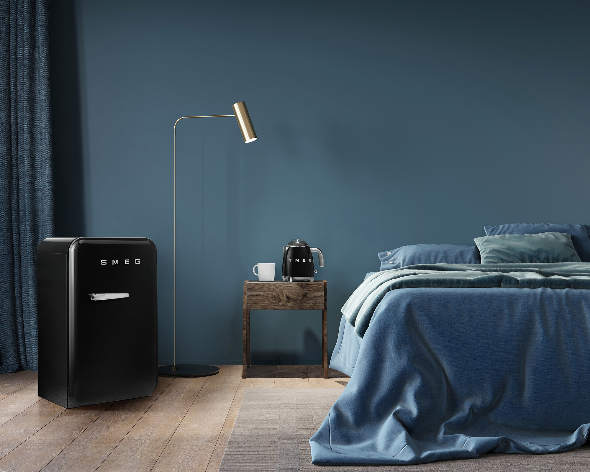 Smeg KLF05BLEU Wasserkocher