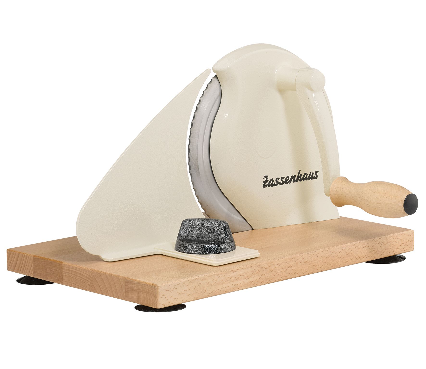 ZASSENHAUS Brotschneidemaschine Classic Creme