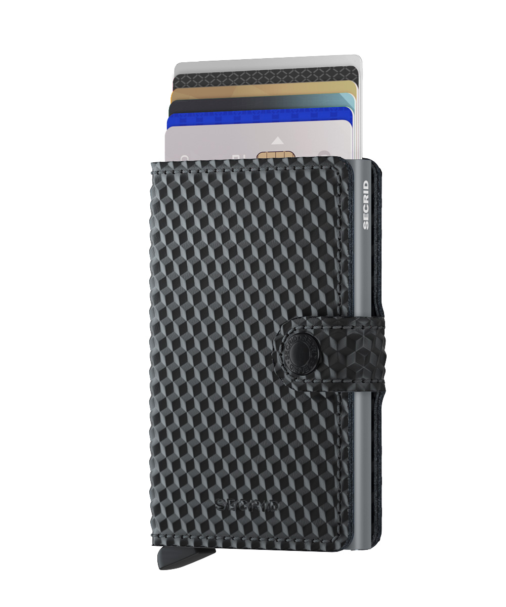 Secrid Miniwallet Cubic Black-Titanium