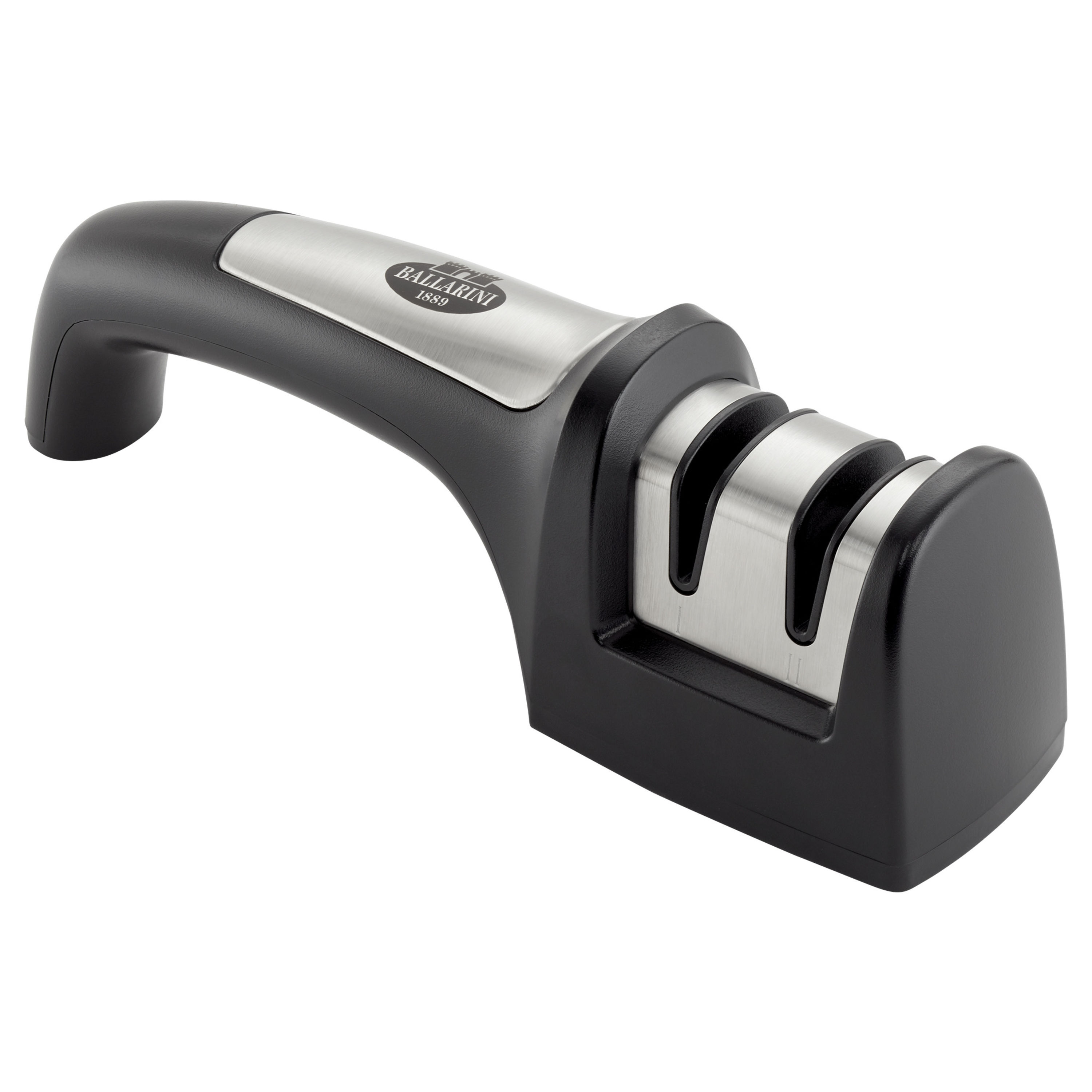 BALLARINI Messerschärfer Silber-Schwarz