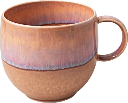 Villeroy & Boch Perlemor Coral Becher mit Henkel 0,35l Villeroy & Boch Perlemor Coral Becher mit Henkel 0,35l