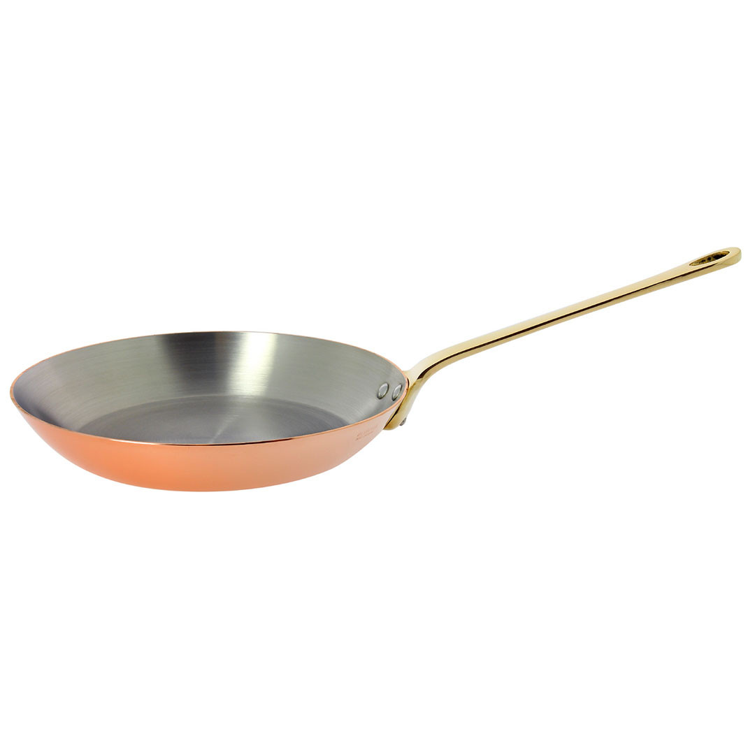 De Buyer BRATPFANNE  MIT MESSINGGRIFF Ø 20CM INOCUIVRE