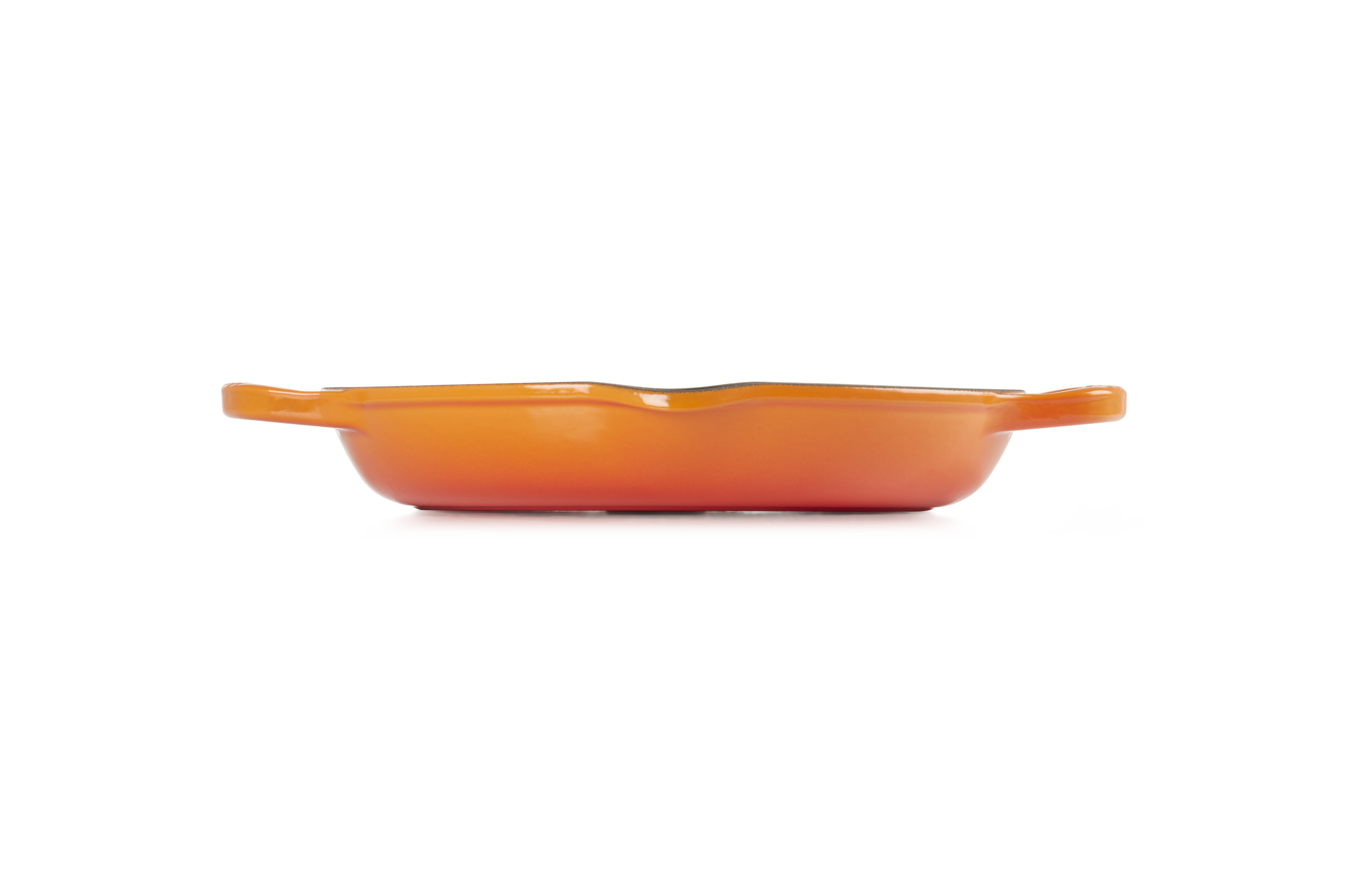 Le Creuset GRILLPLATTE RUND SIG 25 CM OFENROT