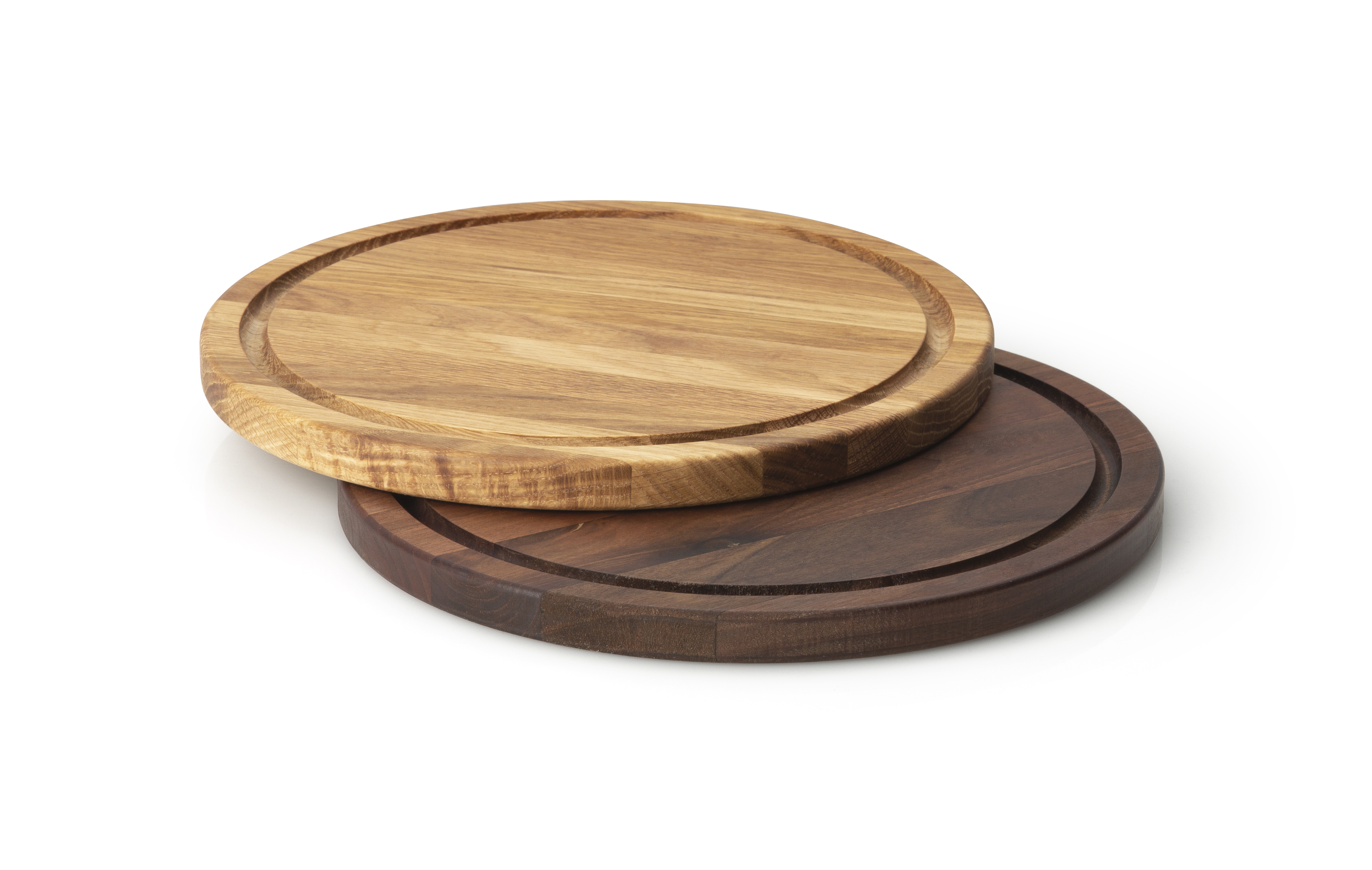 Continenta Steakteller rund, Walnuss Continenta Steakteller rund, Walnuss
