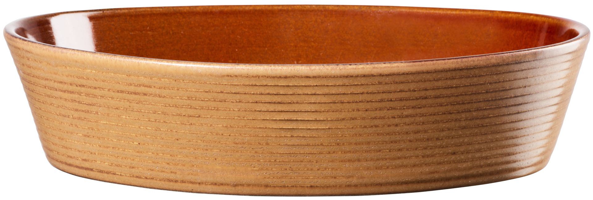 ASA Auflaufform oval, brown kitchen'art