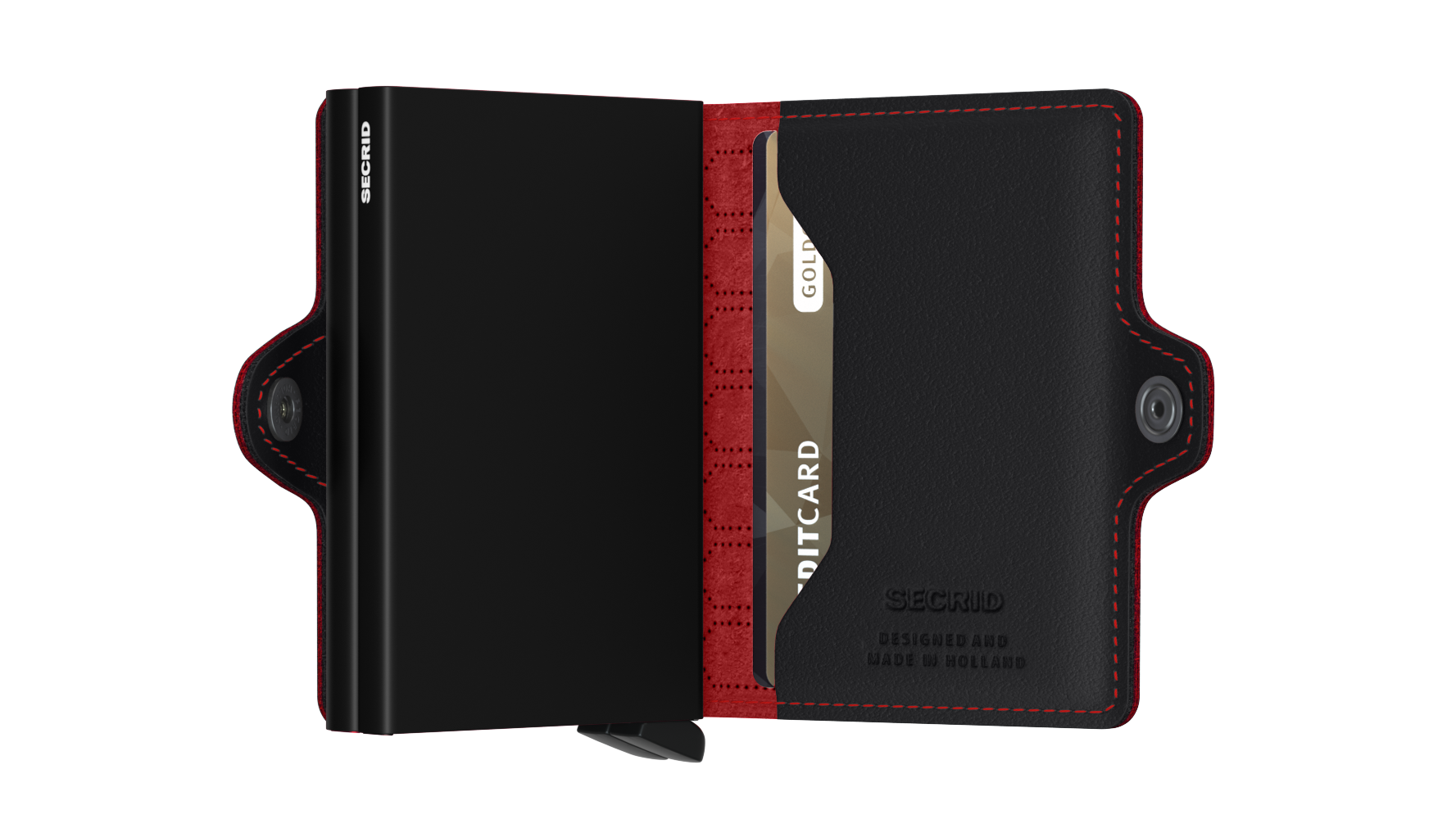 Secrid Twinwallet Fuel Black-Red