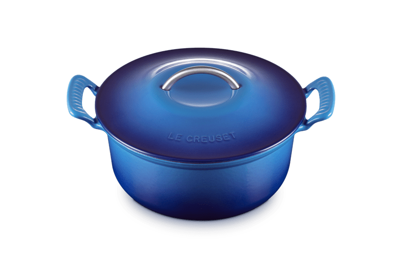 Le Creuset Bräter rund Modern Heritage 26 cm Azure