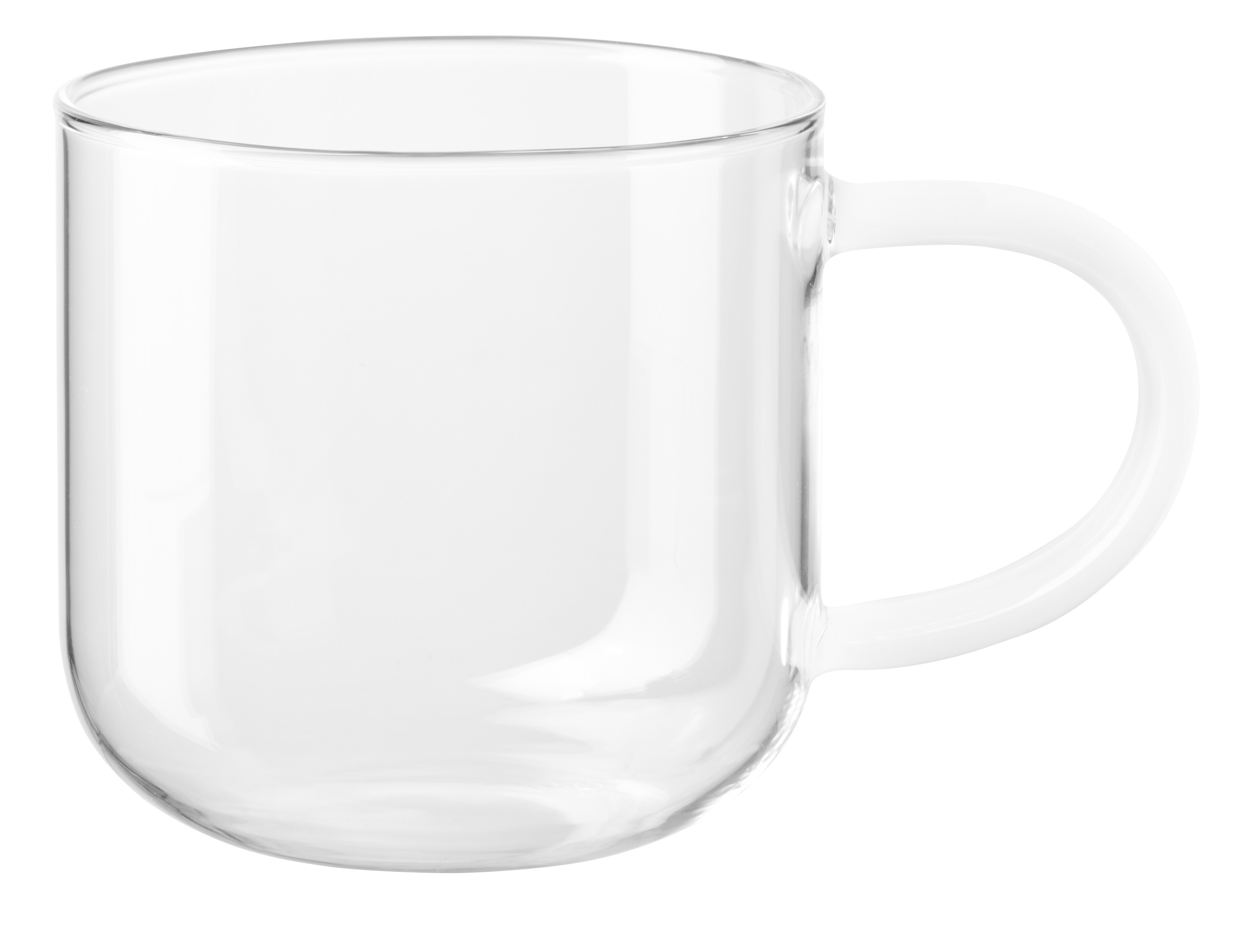 ASA coppa Henkelbecher, white weiß glänzend