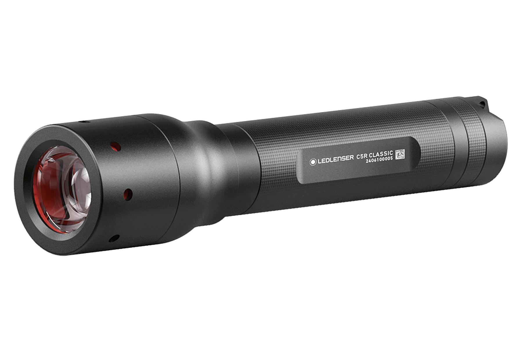 LED LENSER Taschenlampe C5R Classic Box Ø 1.9 cm schwarz
