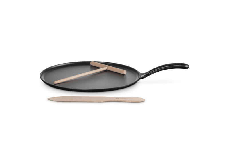 Le Creuset Crêpespfanne Schwarz 27 cm