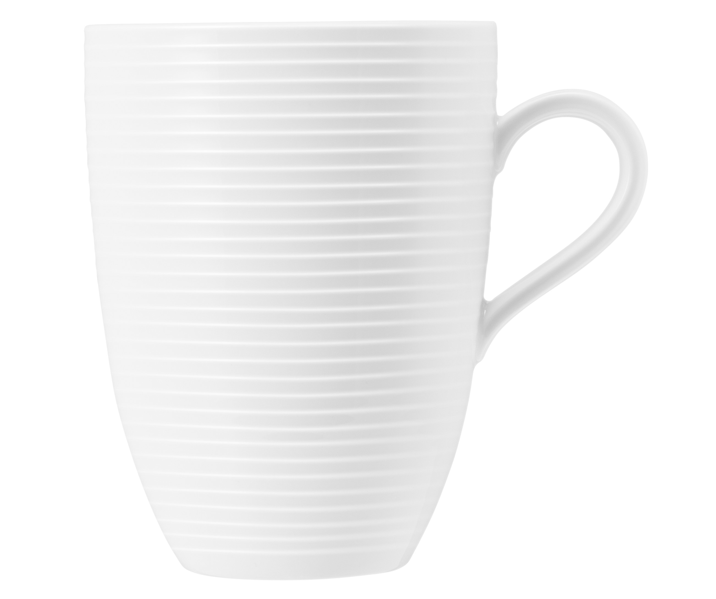 Seltmann Beat Becher mit Henkel 0,35 l weiss Seltmann Beat Becher mit Henkel 0,35 l weiss