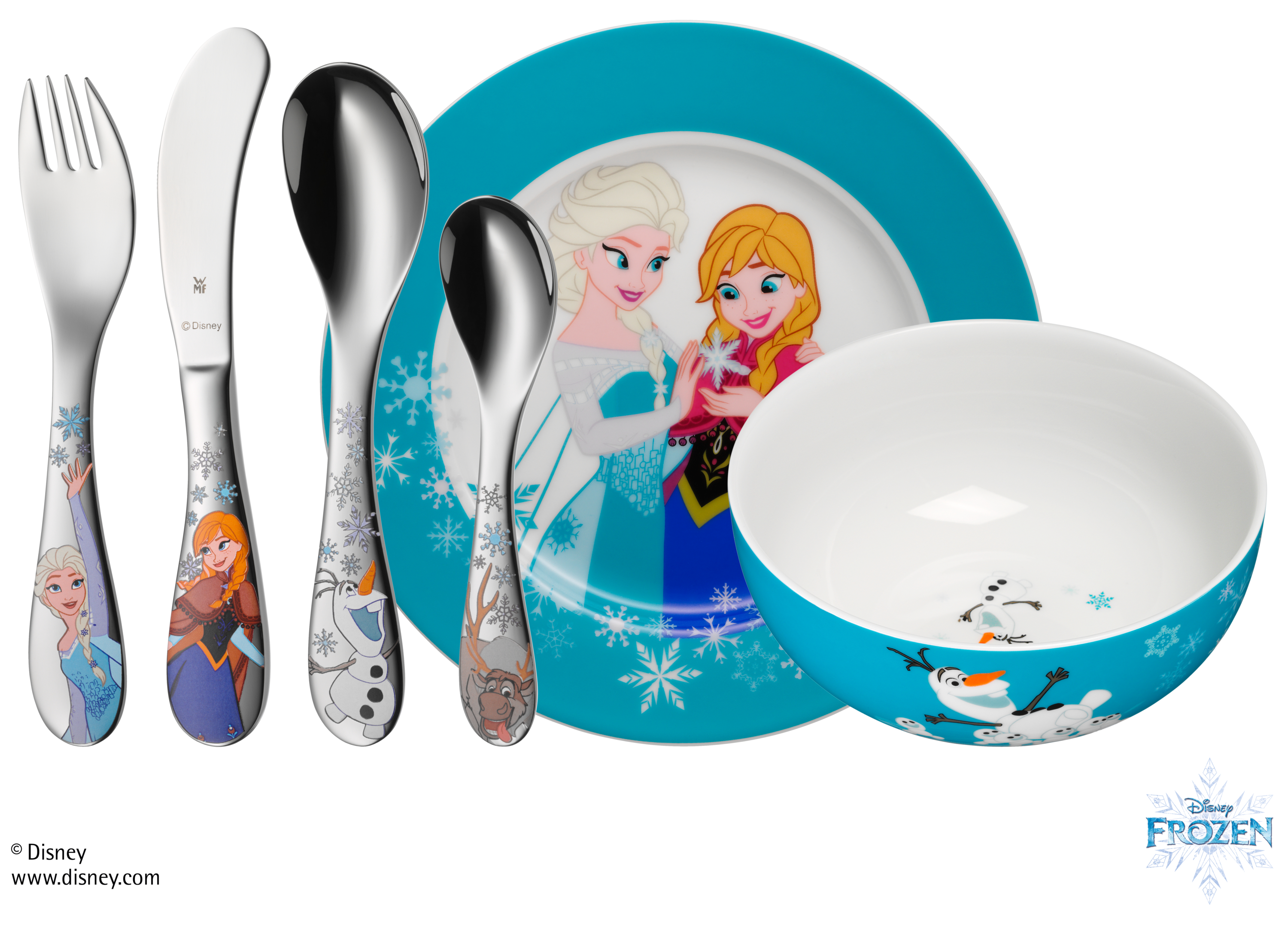 WMF Kinderbesteck-Set Disney Frozen, 6-teilig