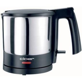 CLOER Wasserkocher 4720 1l 1800Watt schwarz/Edelstahl