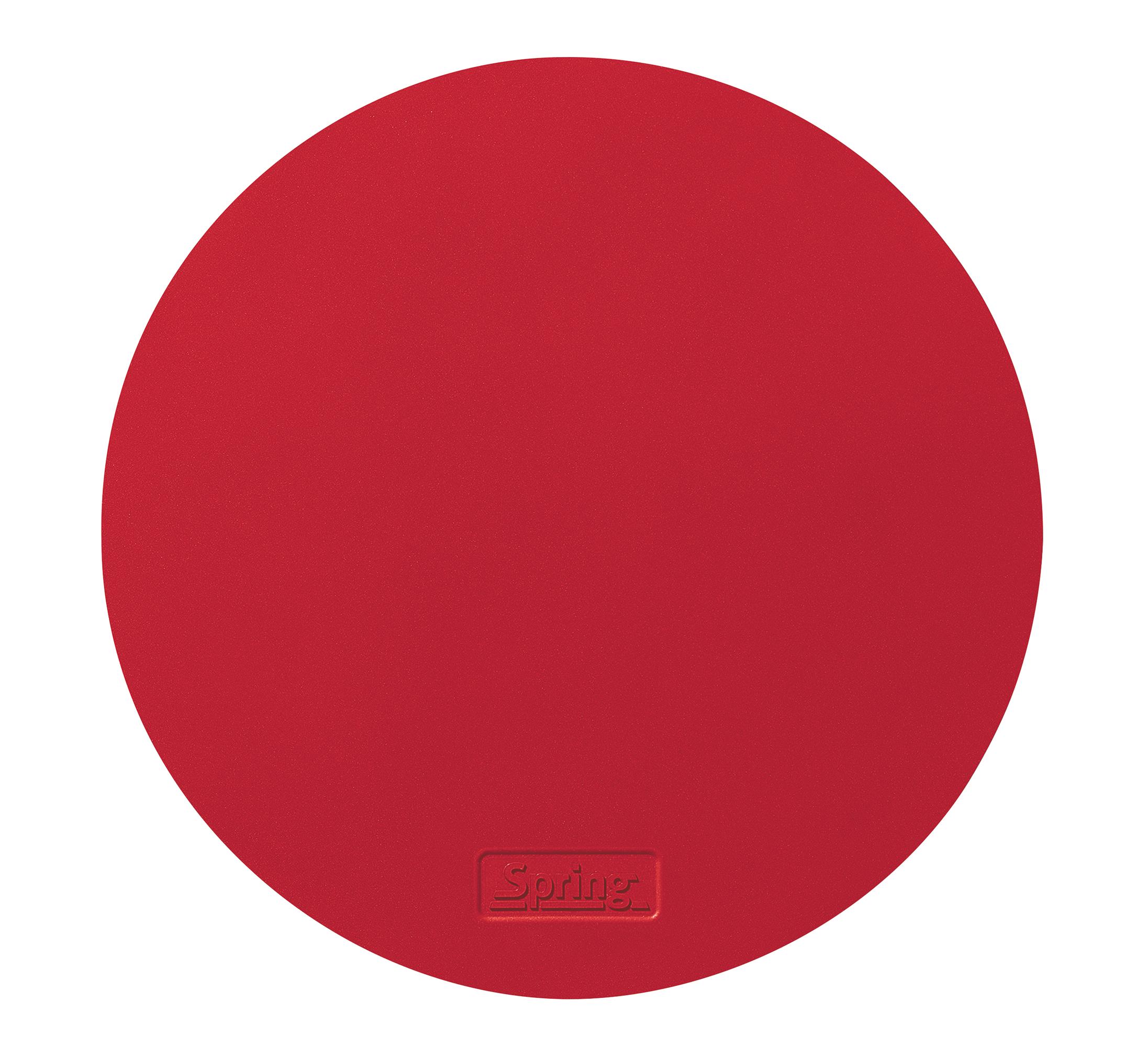 SPRING Schutzmatte für Induktion 18 cm, 2er-Set, rot