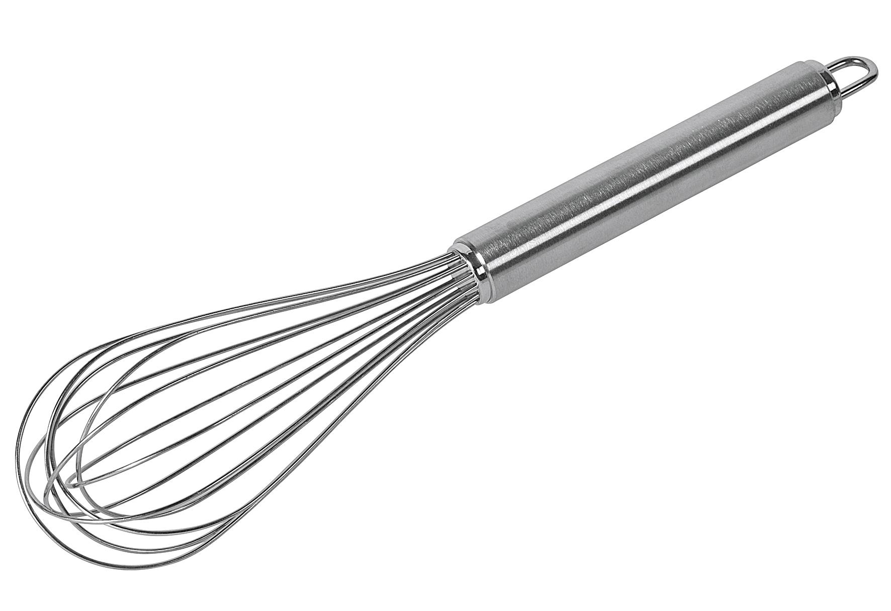 My Basics Schneebesen Edelstahl 25cm silberfarben