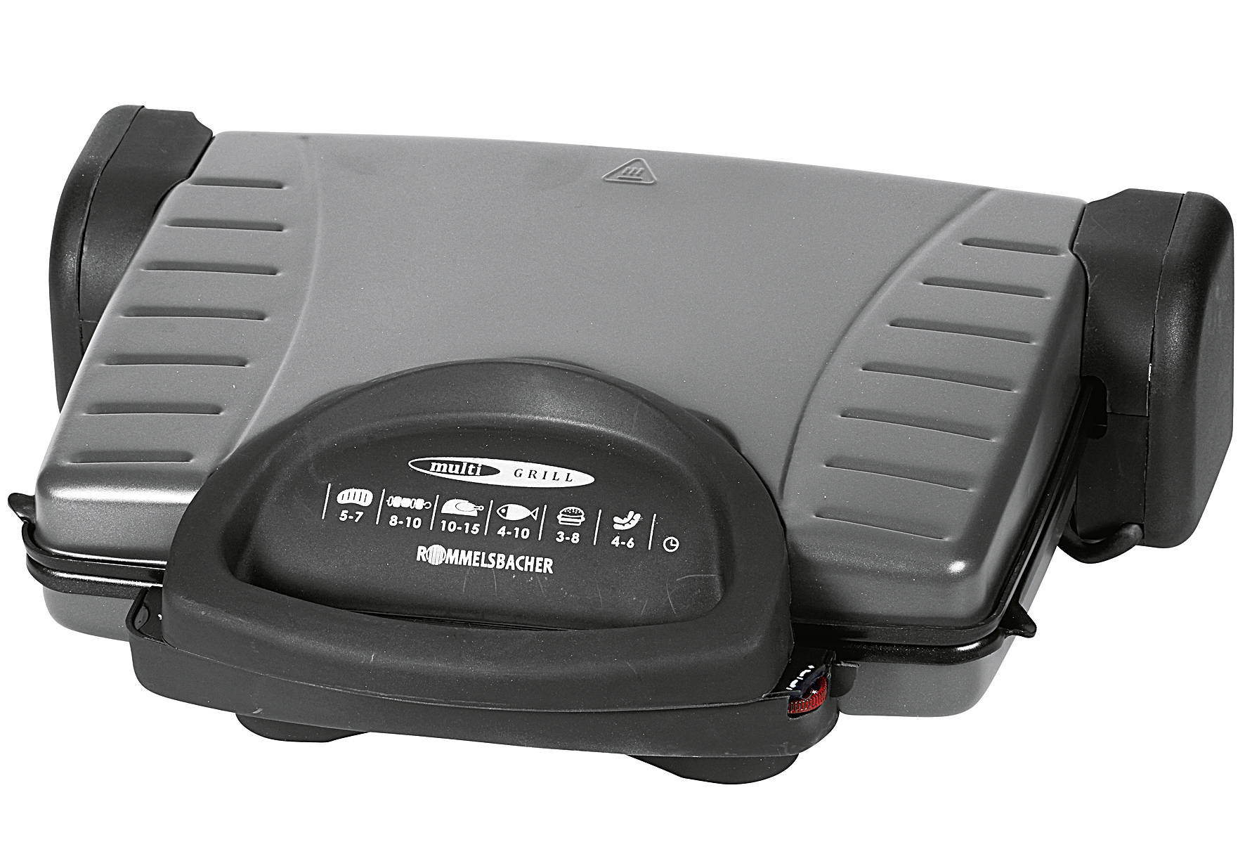 ROMMELSBACHER Kontaktgrill KG 1800 Grillfläche: 33 x 24 cm, 1800 Watt anthrazit